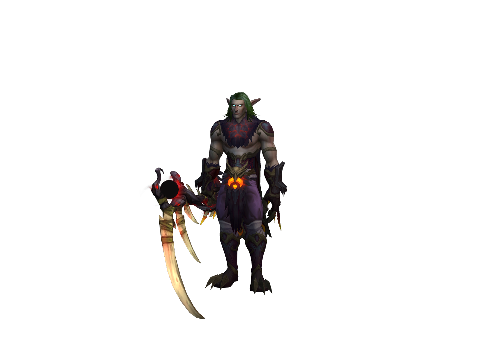 Майгалу 3D character render