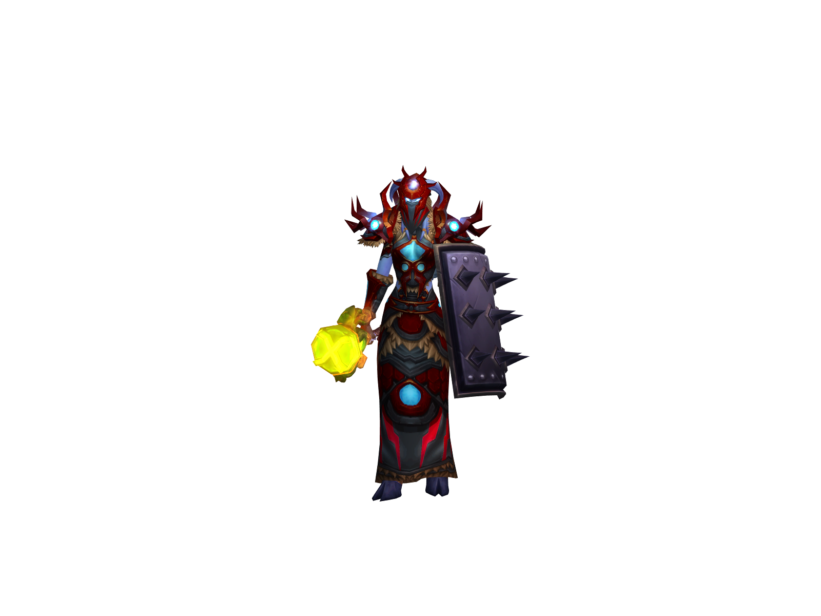 Эллимелли 3D character render