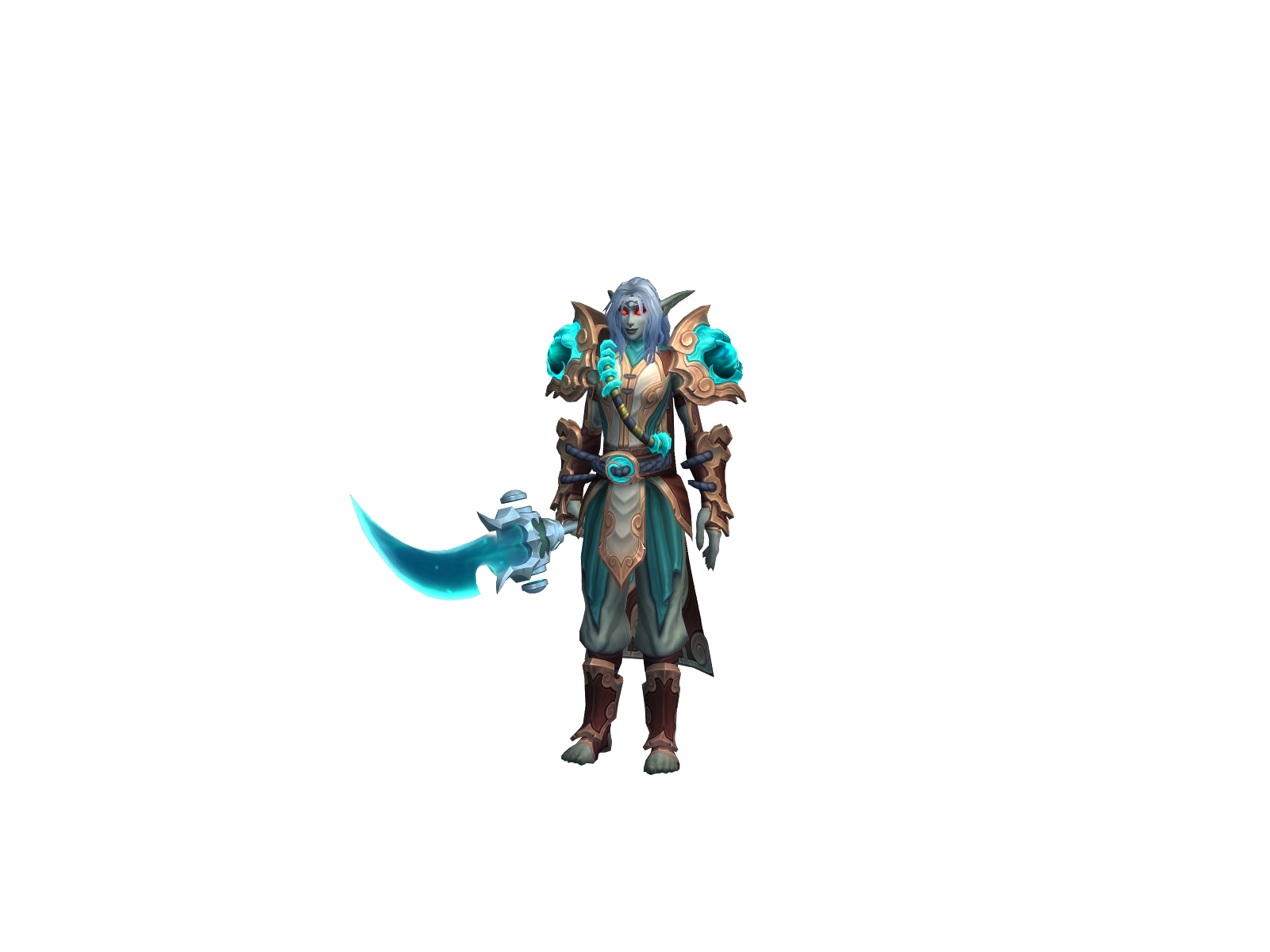 Маррикай 3D character render