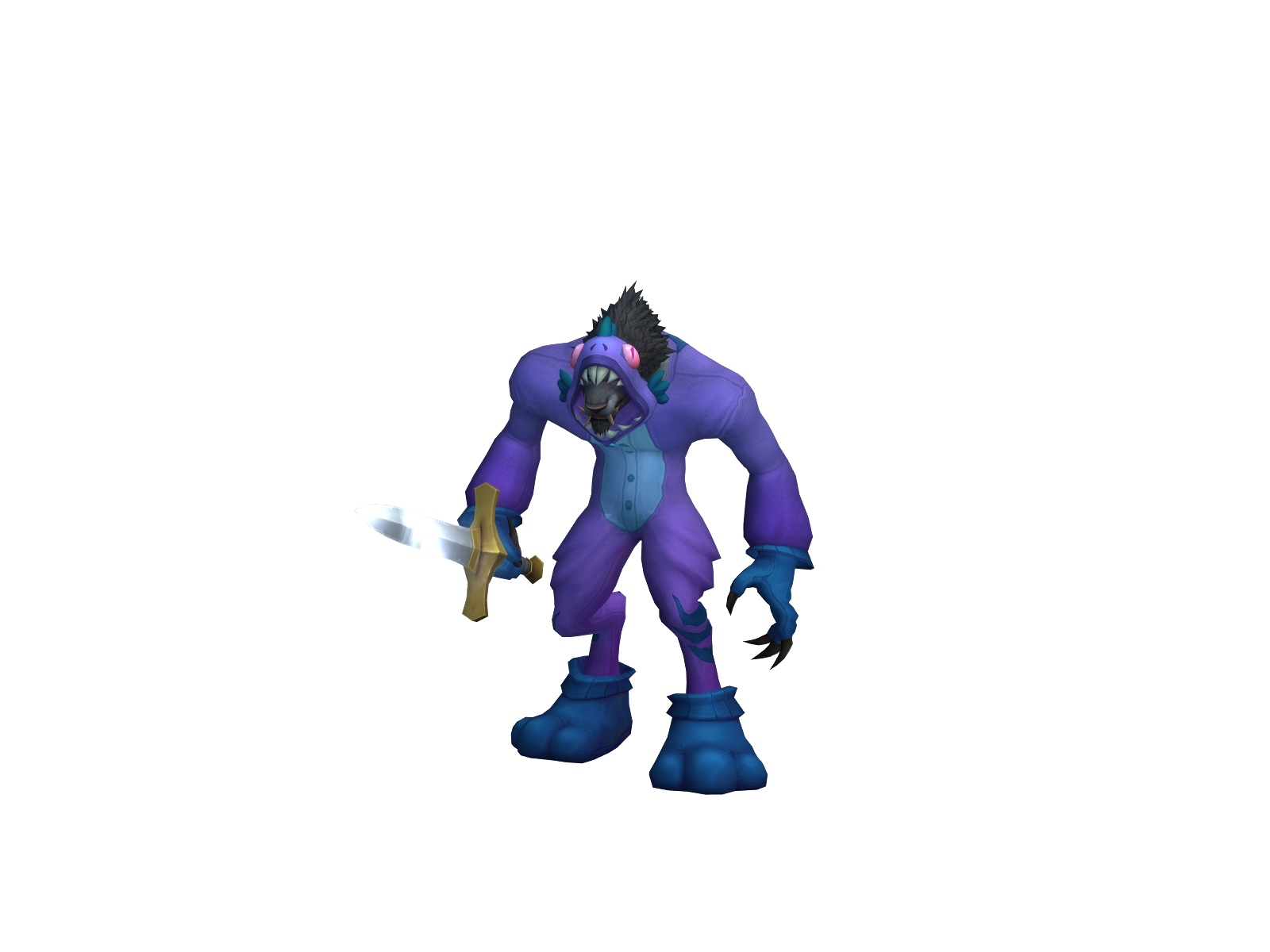 Мъелнир 3D character render