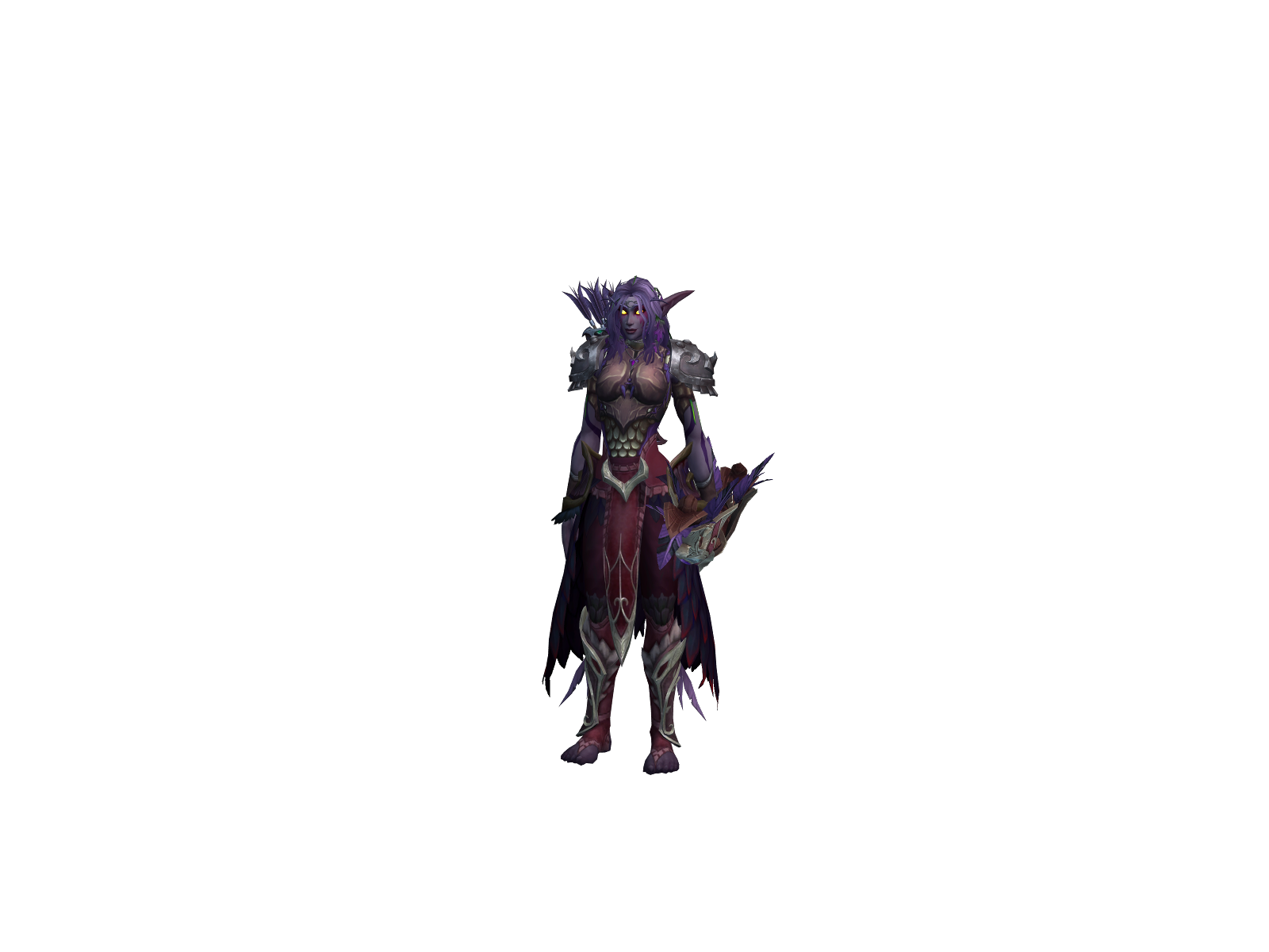 Мелитея 3D character render