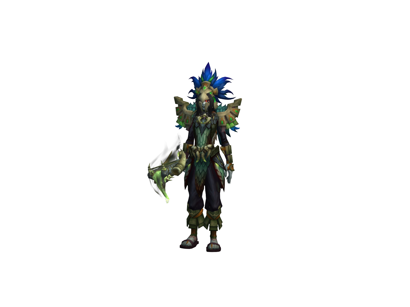 Рудэс 3D character render