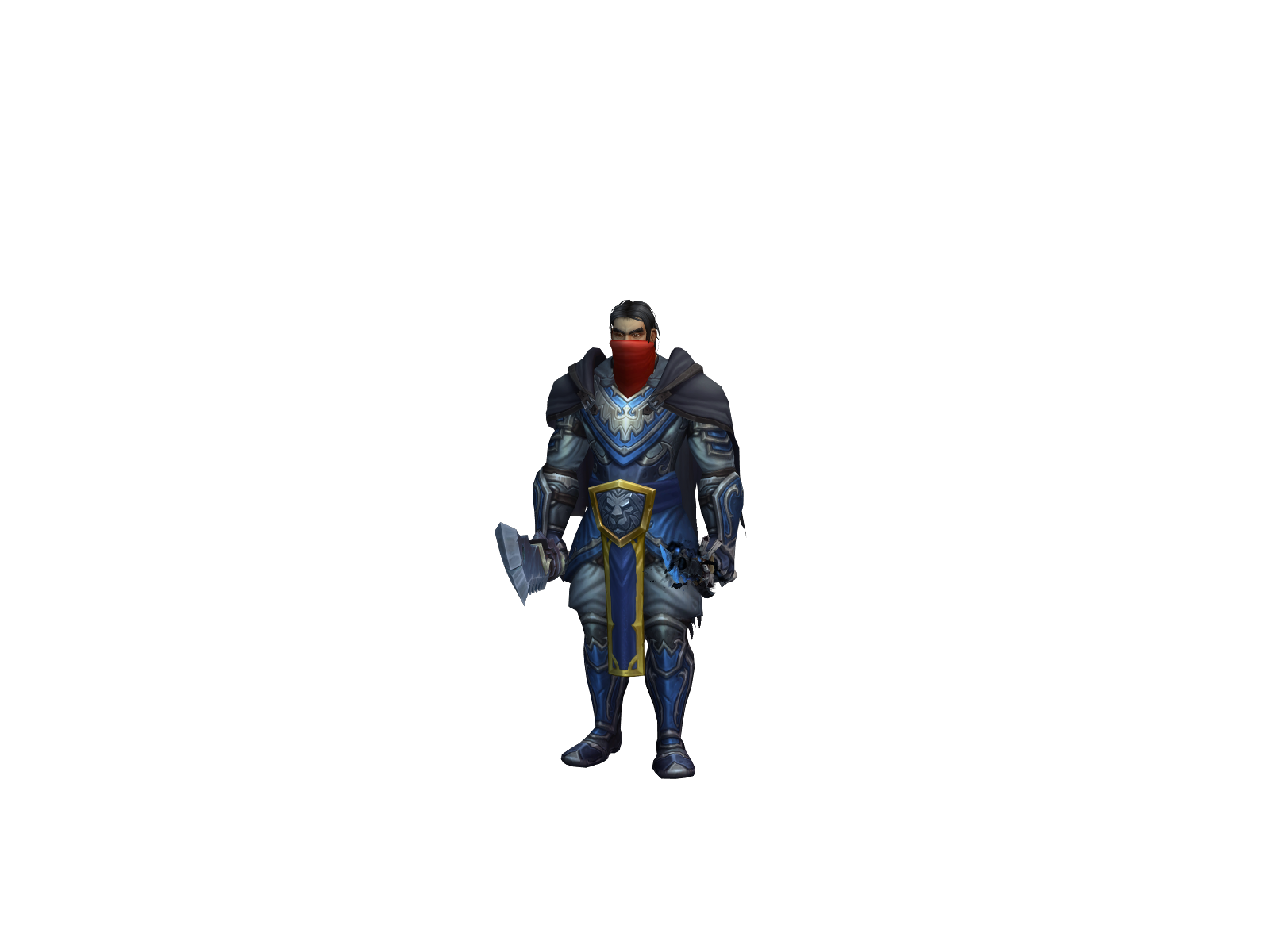 Гараторн 3D character render