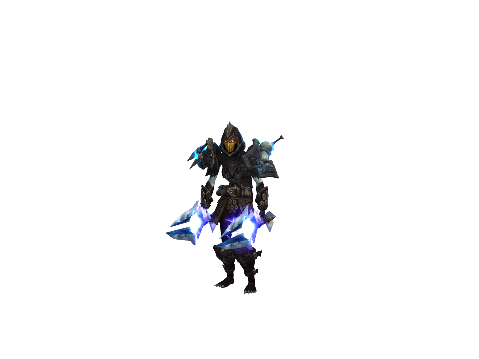 Afterlife 3D character render