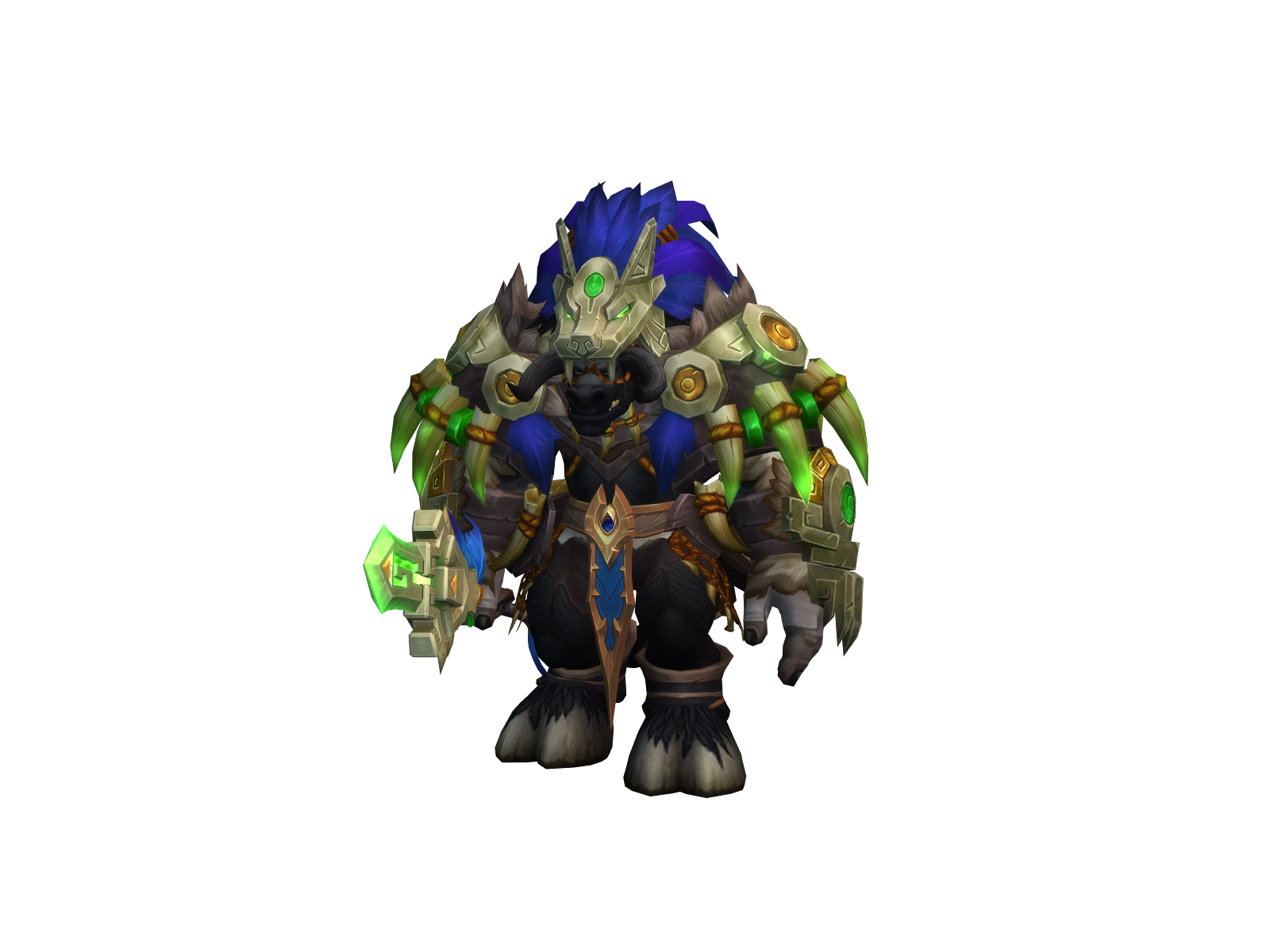 Illinero 3D character render