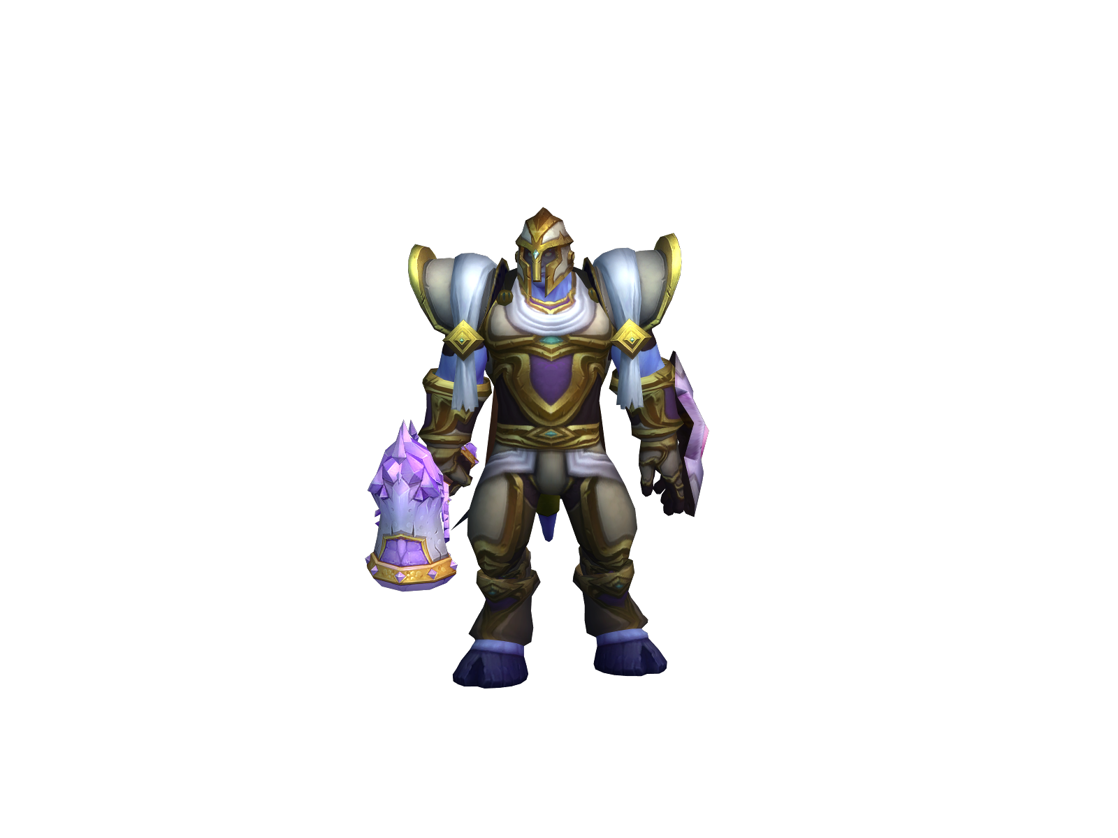 Aldarion 3D character render