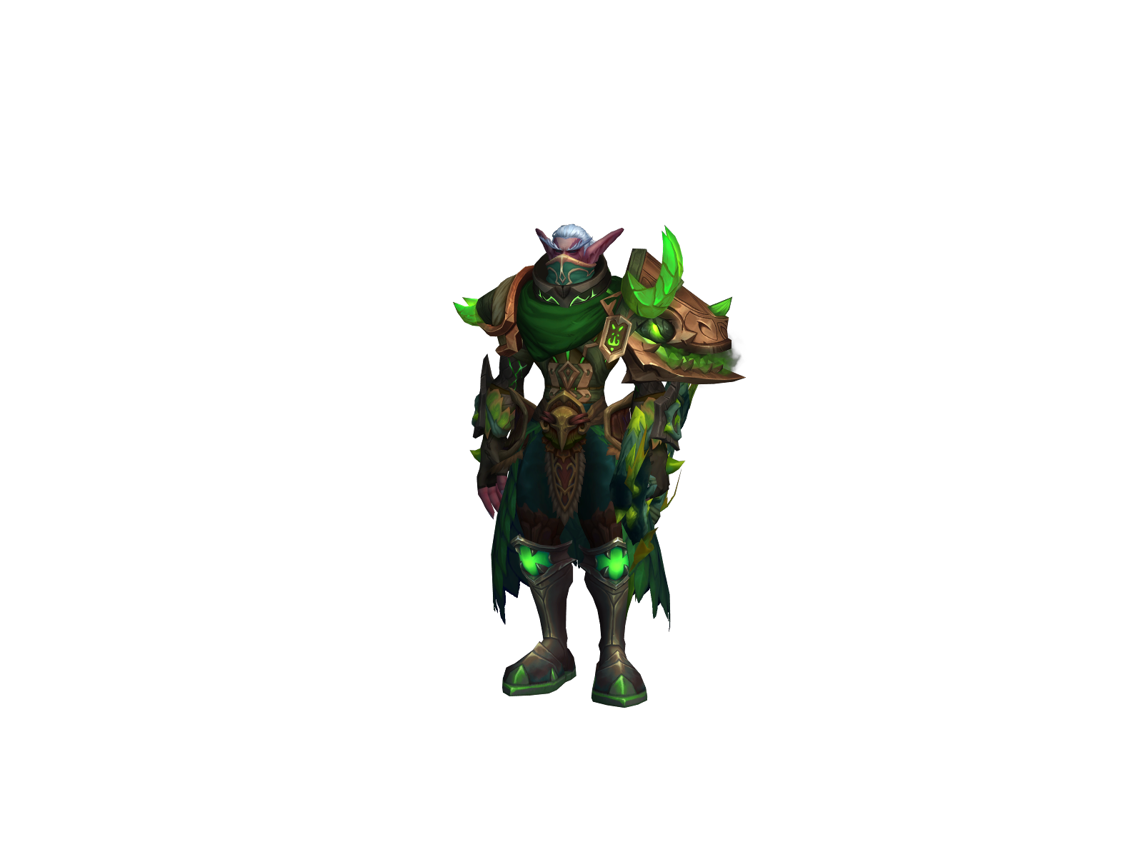 Feralhound 3D character render