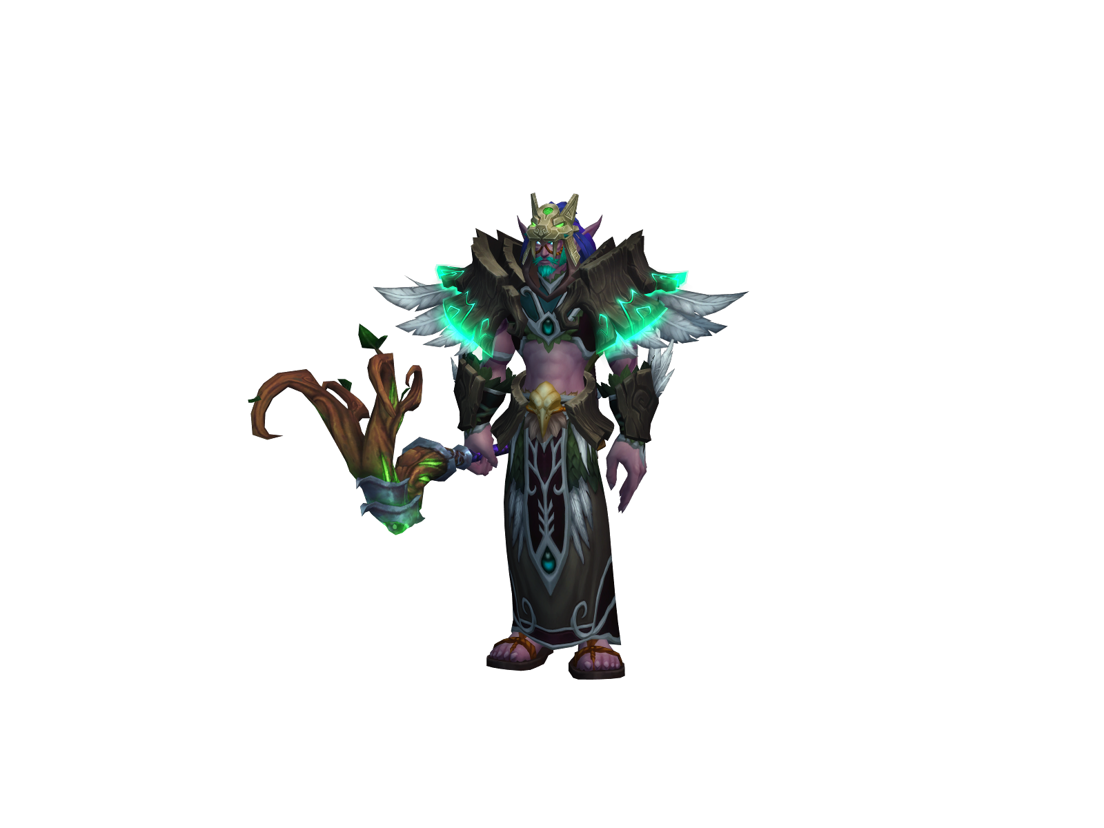 Rubylich 3D character render