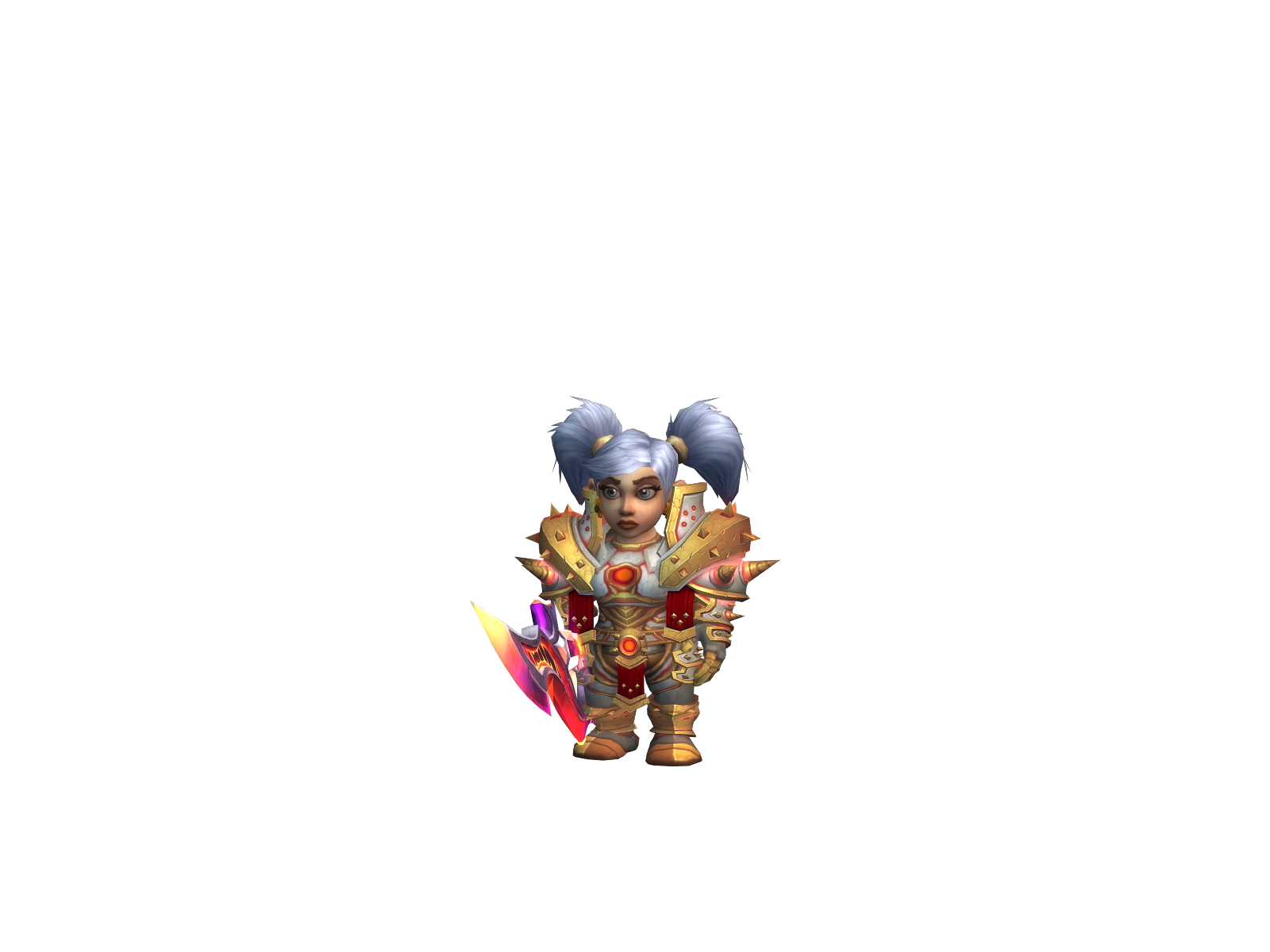 Sykz 3D character render