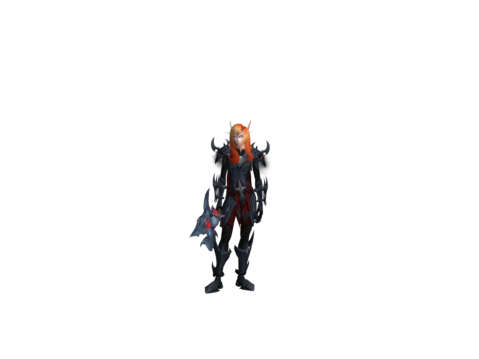 Agûja 3D character render