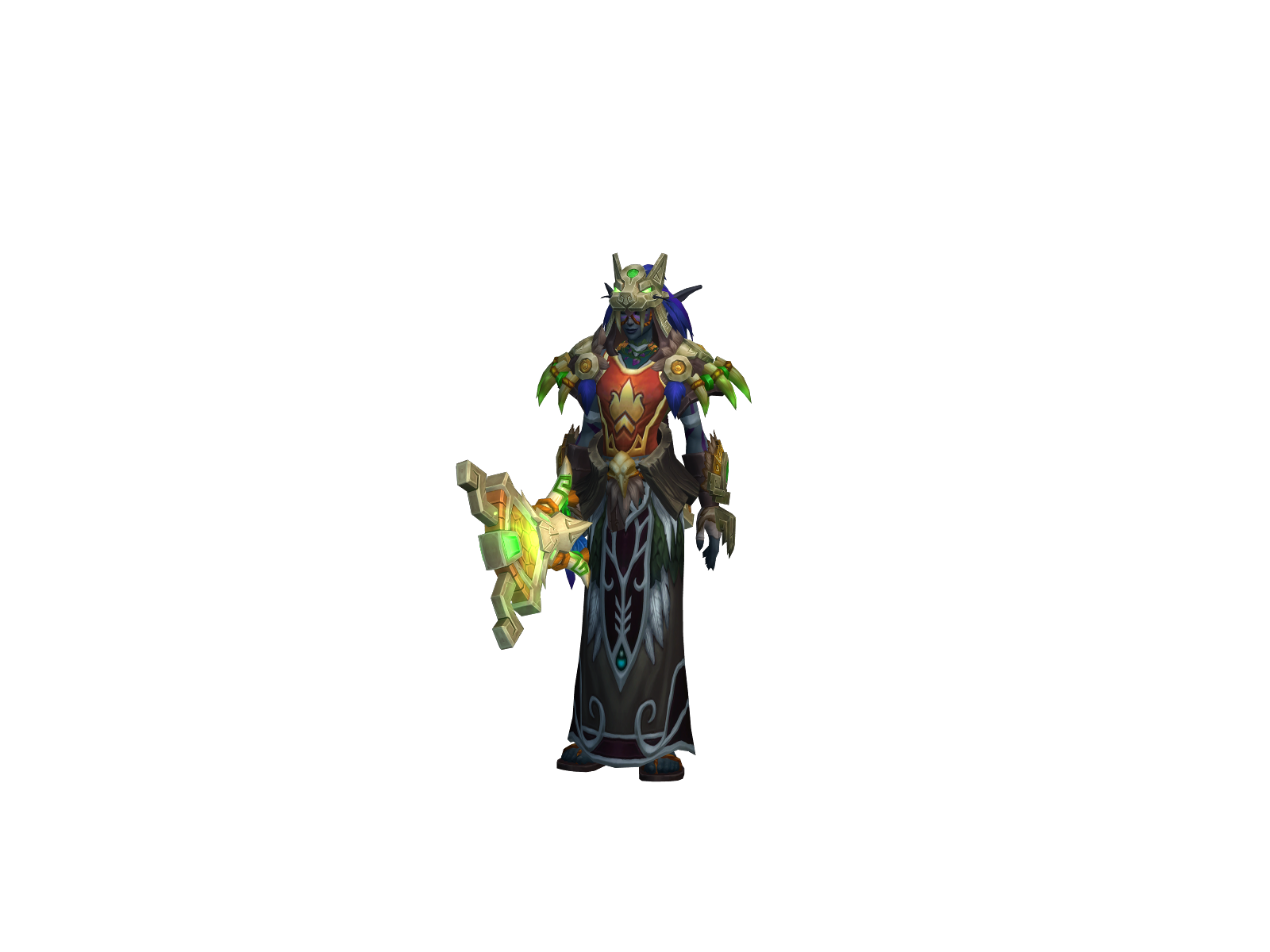 Pøllø 3D character render