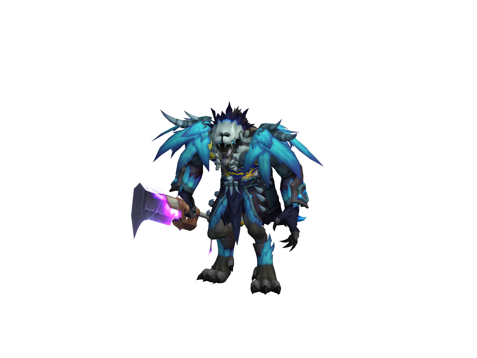 Greyshredder 3D character render