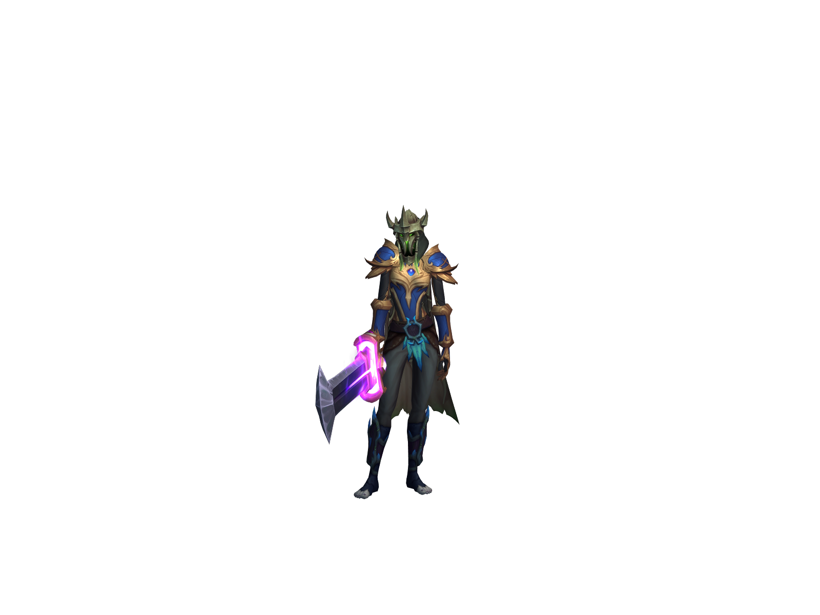 Shinda 3D character render