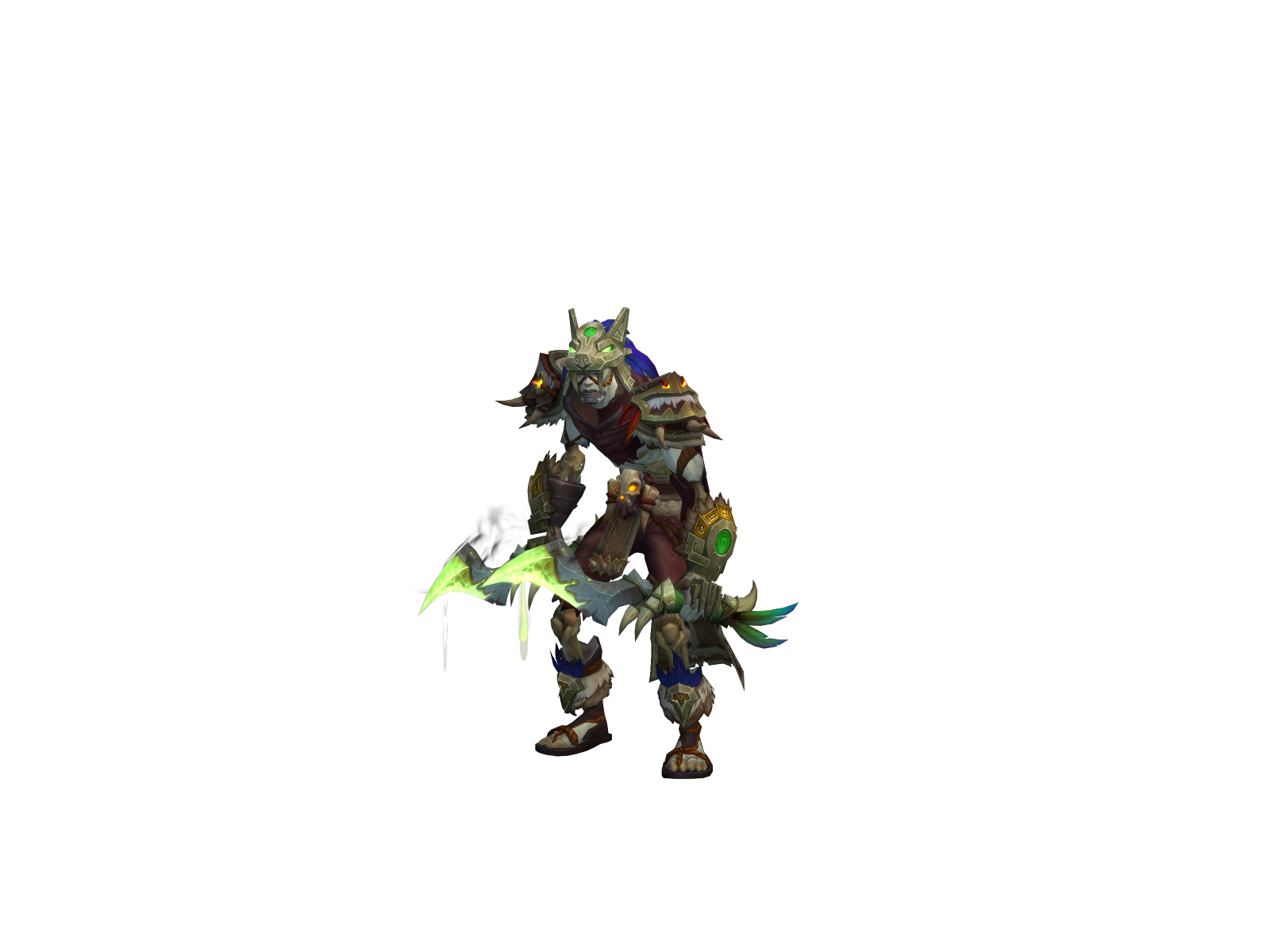 Backisback 3D character render