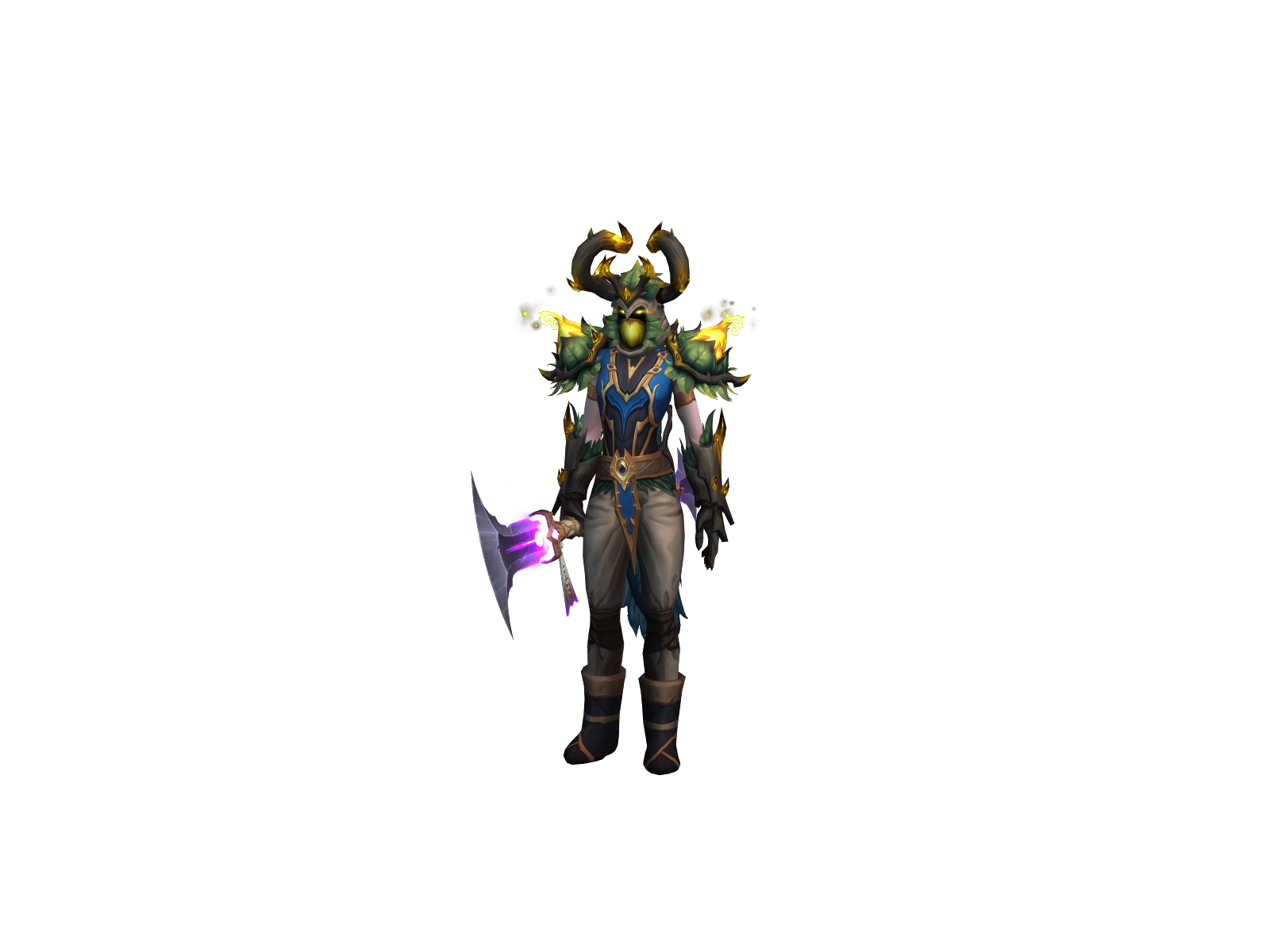 Gajio 3D character render