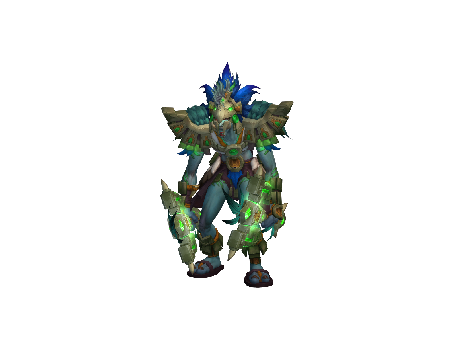 Bular 3D character render