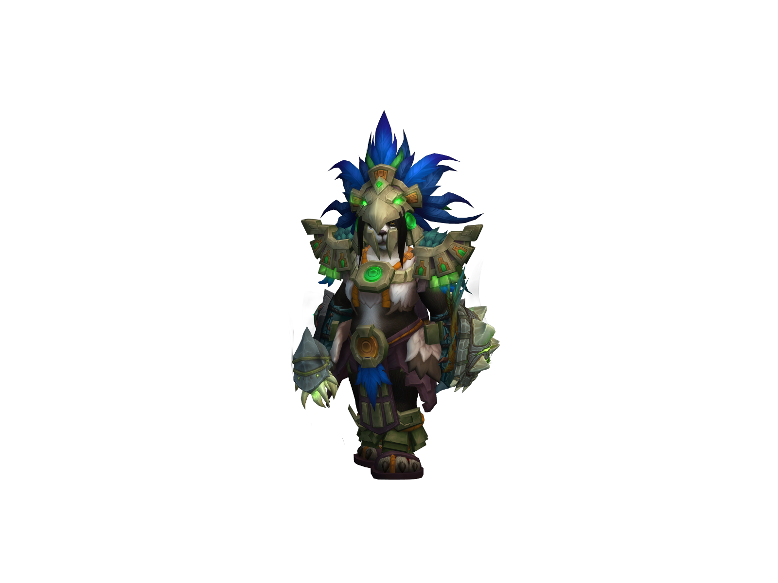 Huarmi 3D character render