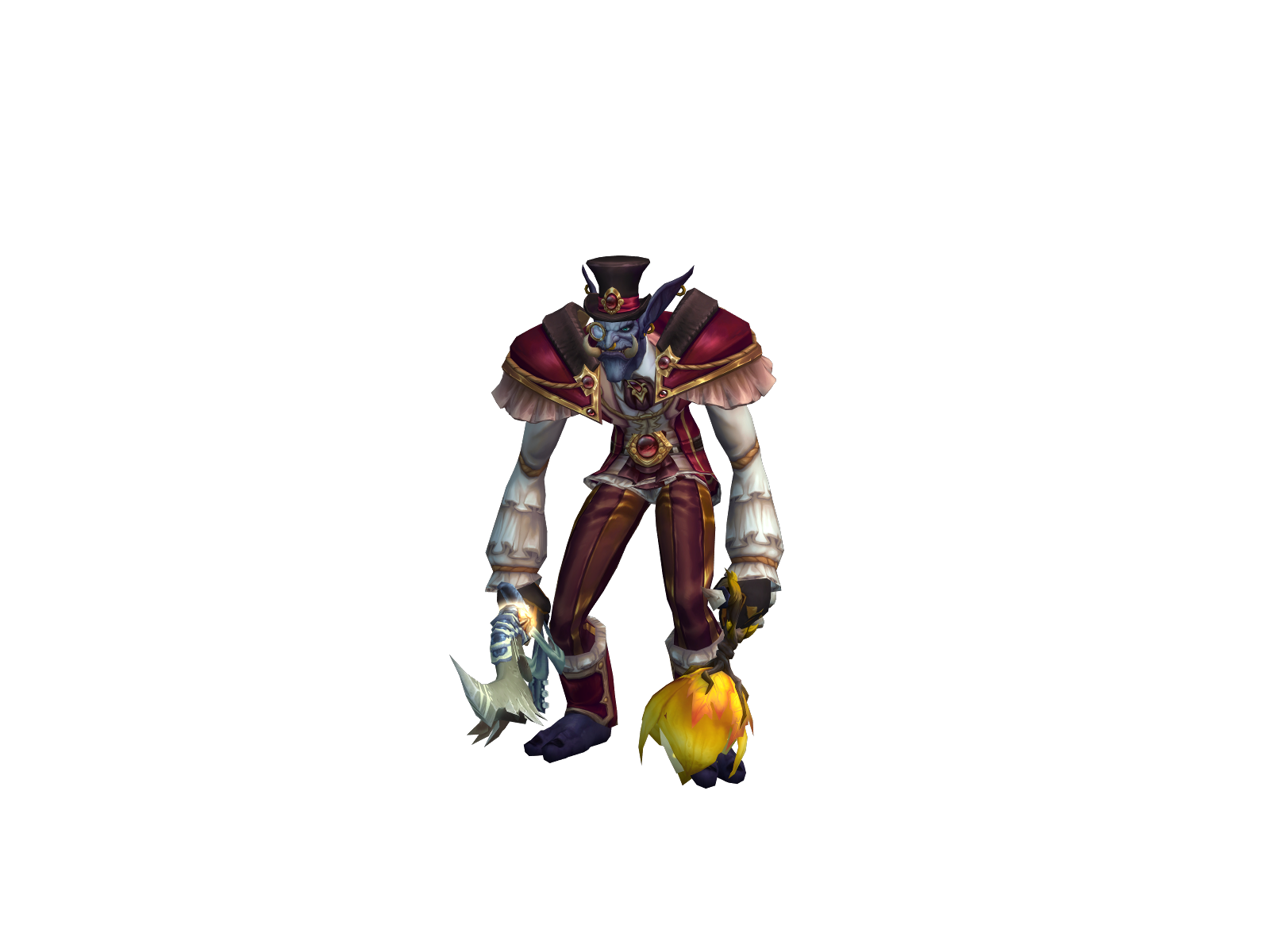 Krosis 3D character render