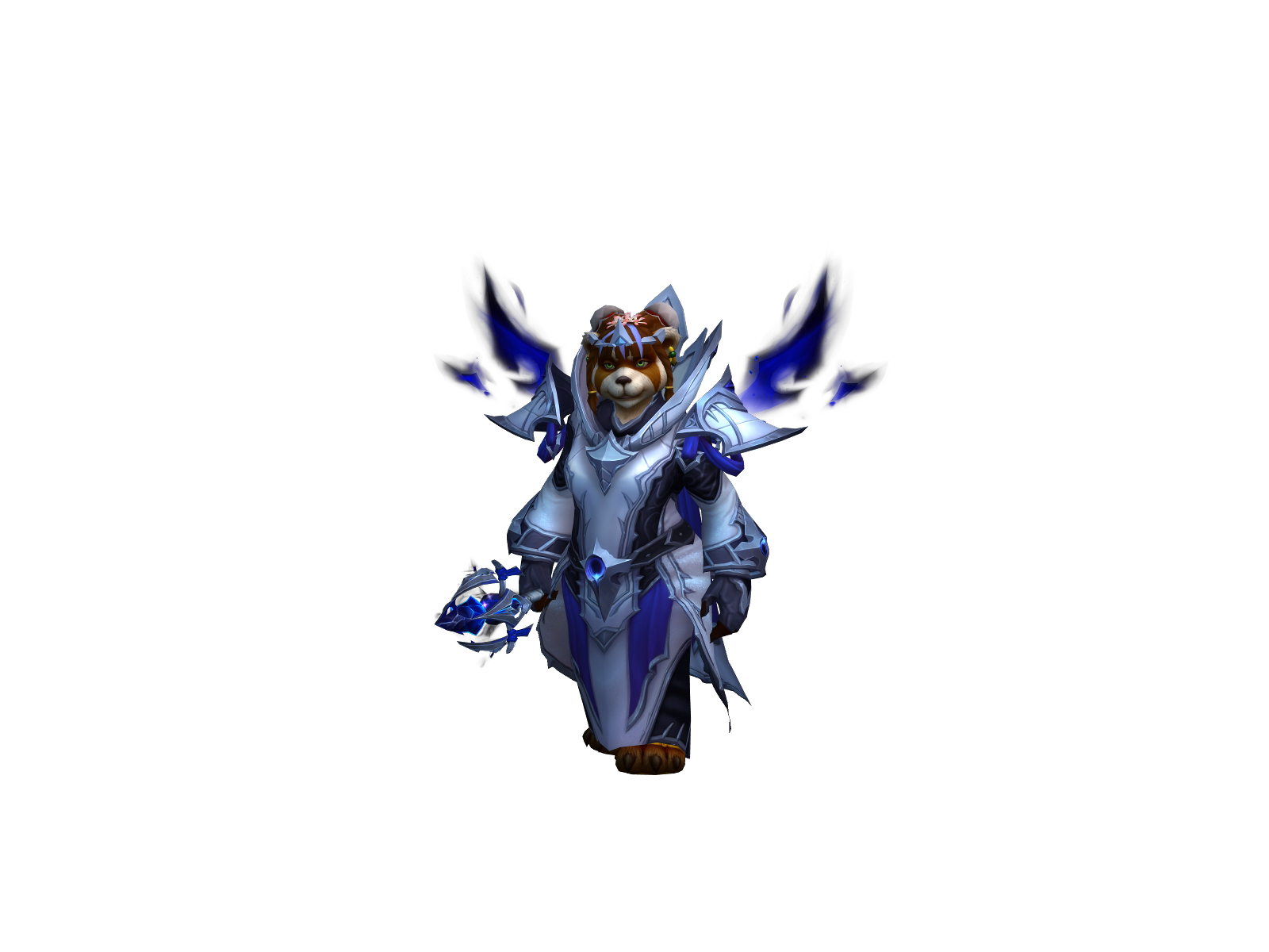 Pandated 3D character render