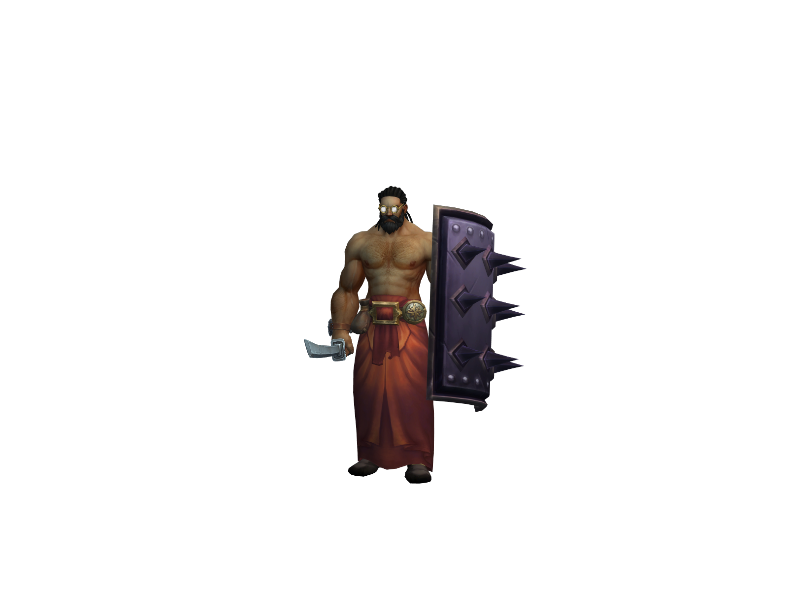 Alephiroth 3D character render