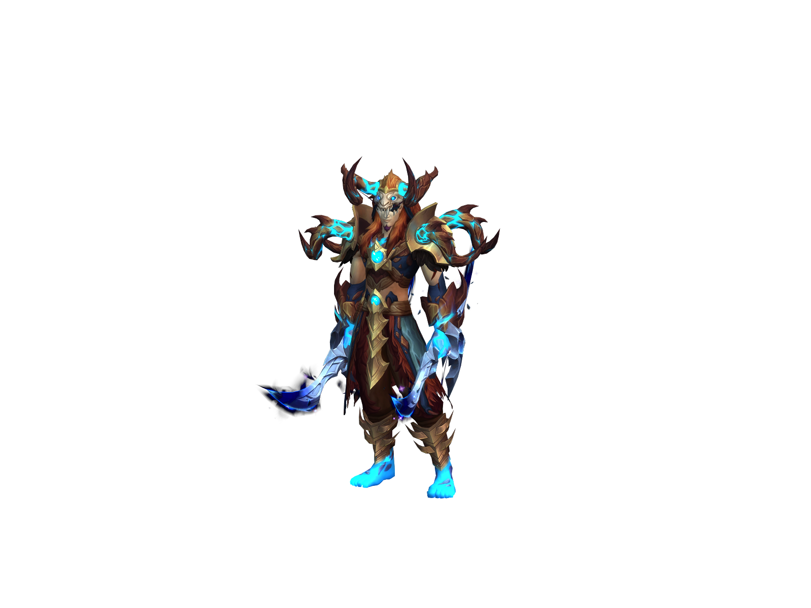 Purplereign 3D character render