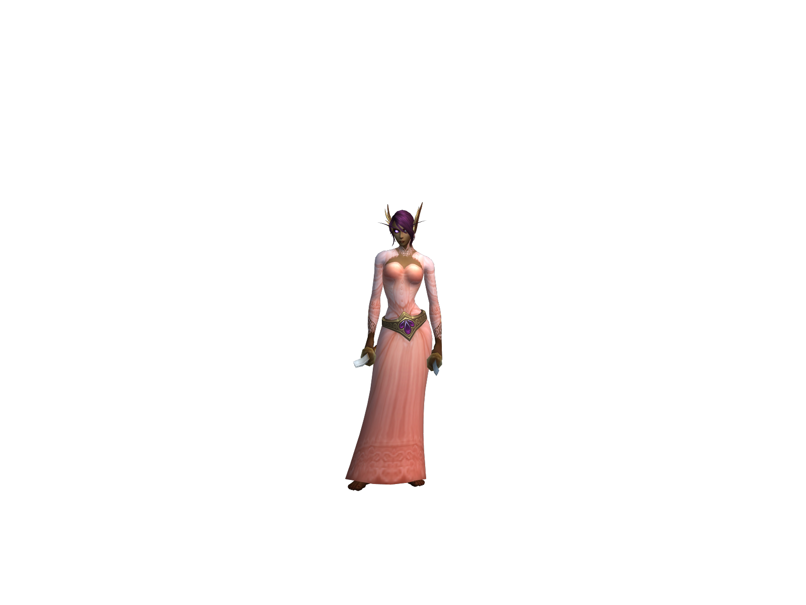 Cabrylle 3D character render
