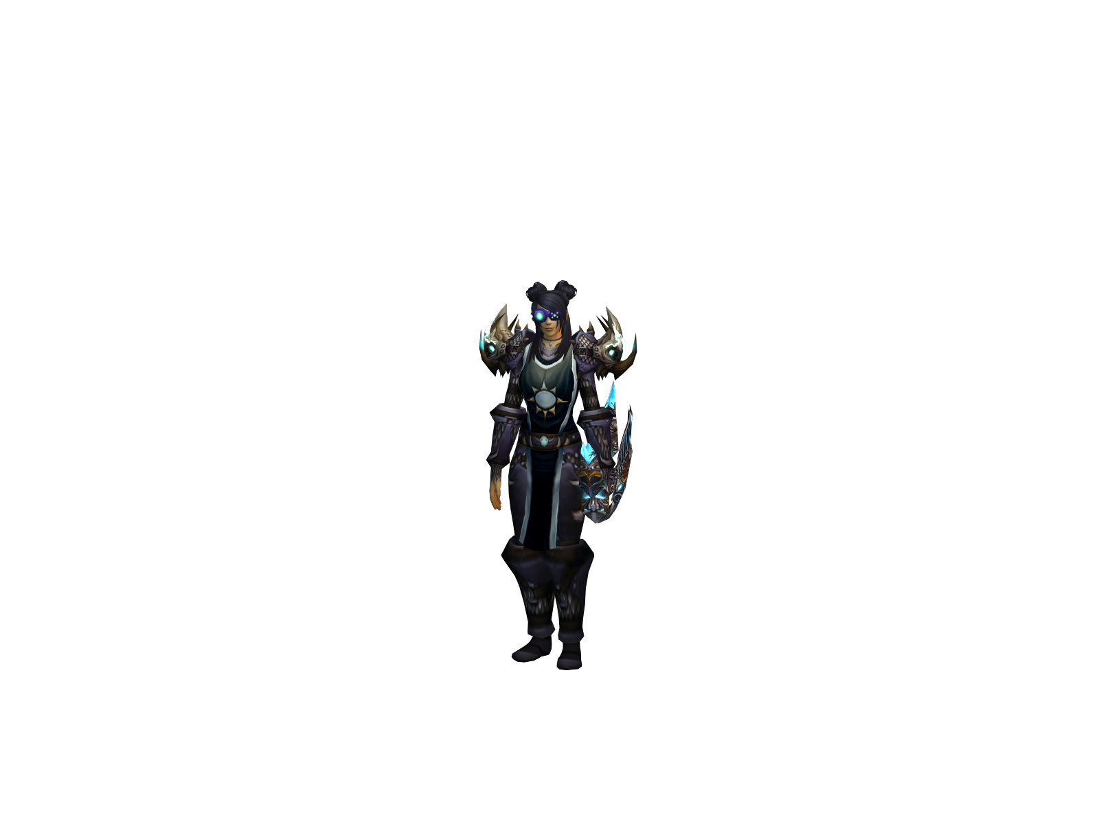 Дерох 3D character render