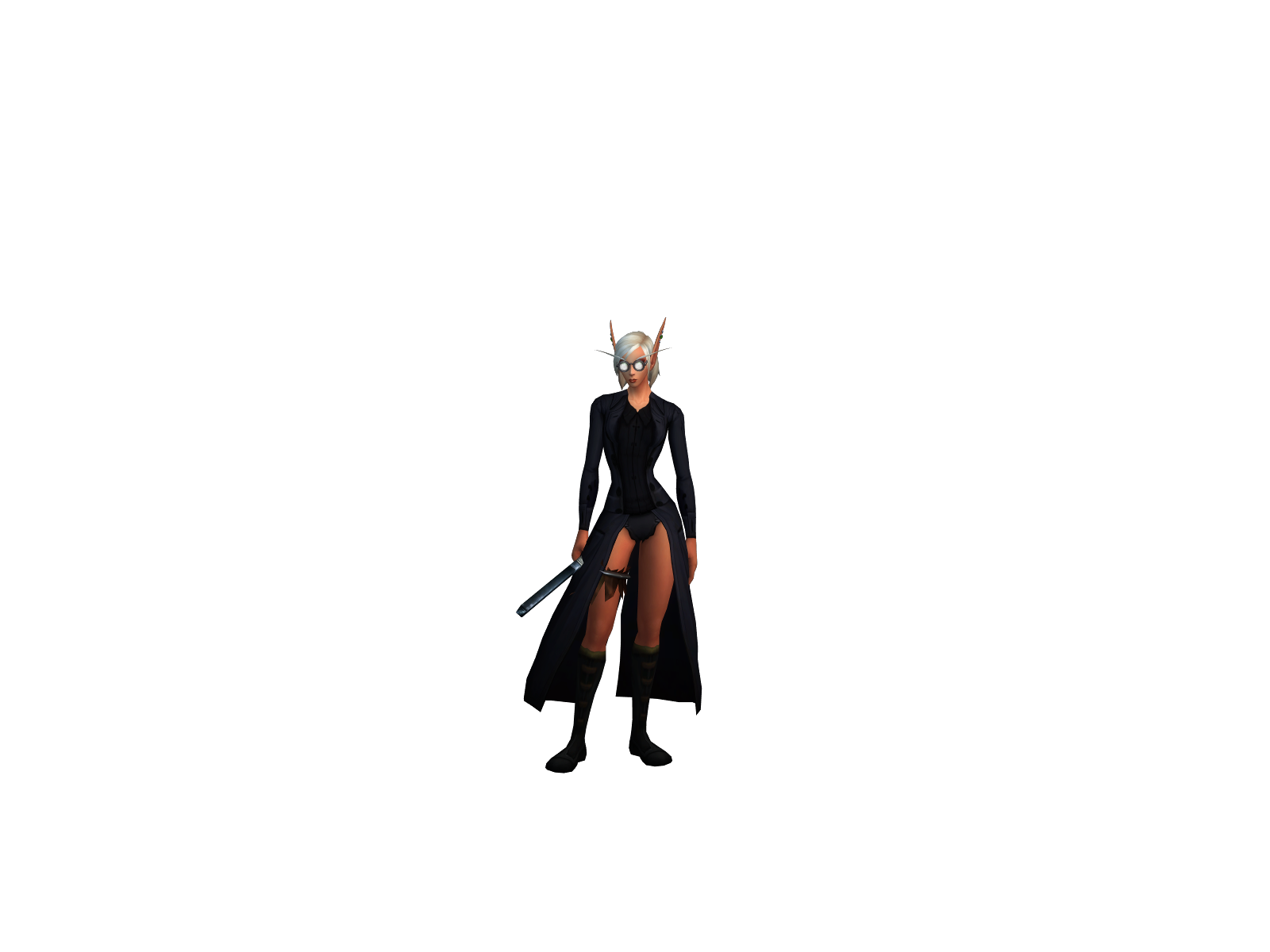 Литавия 3D character render