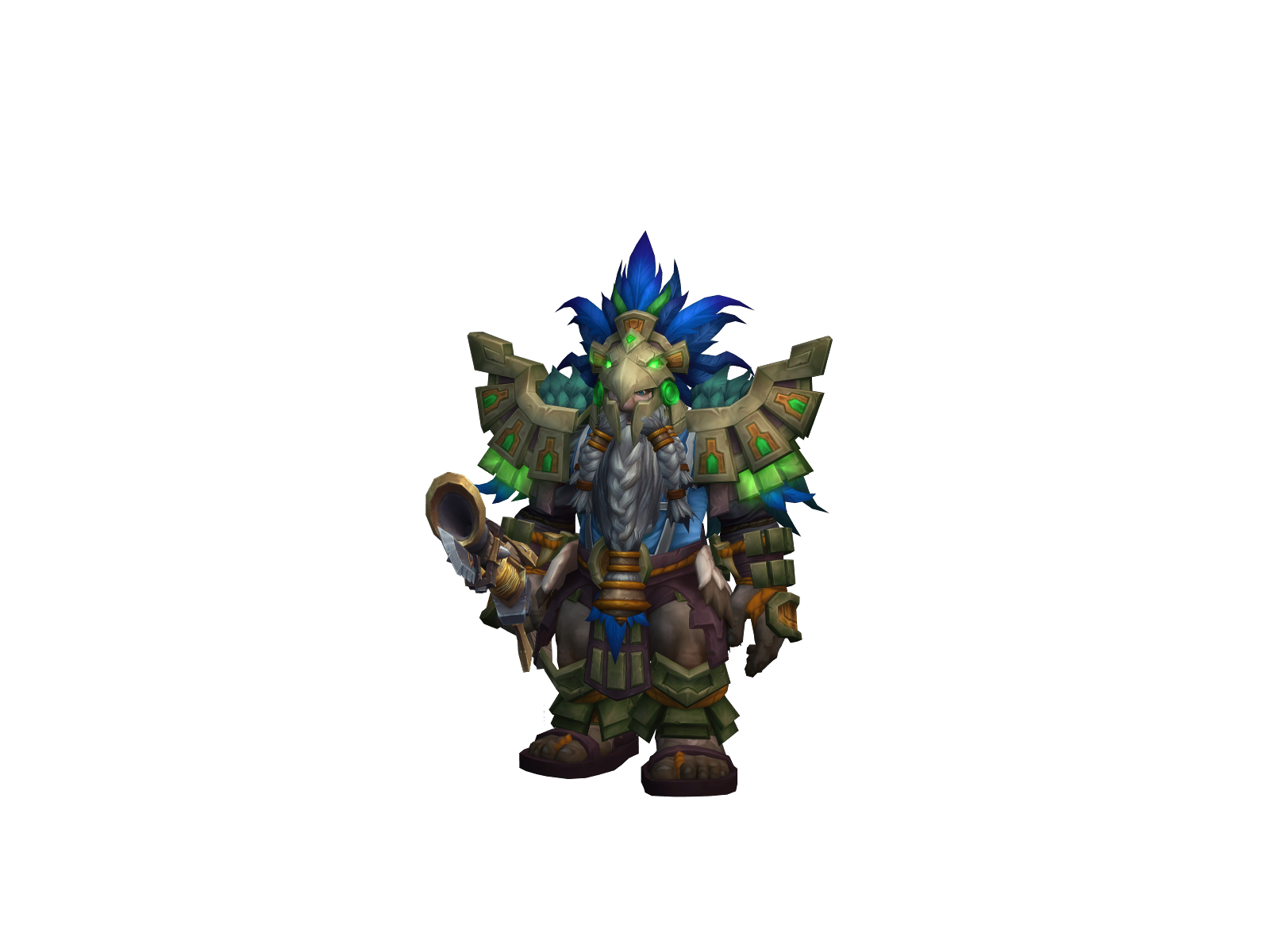 Грека 3D character render