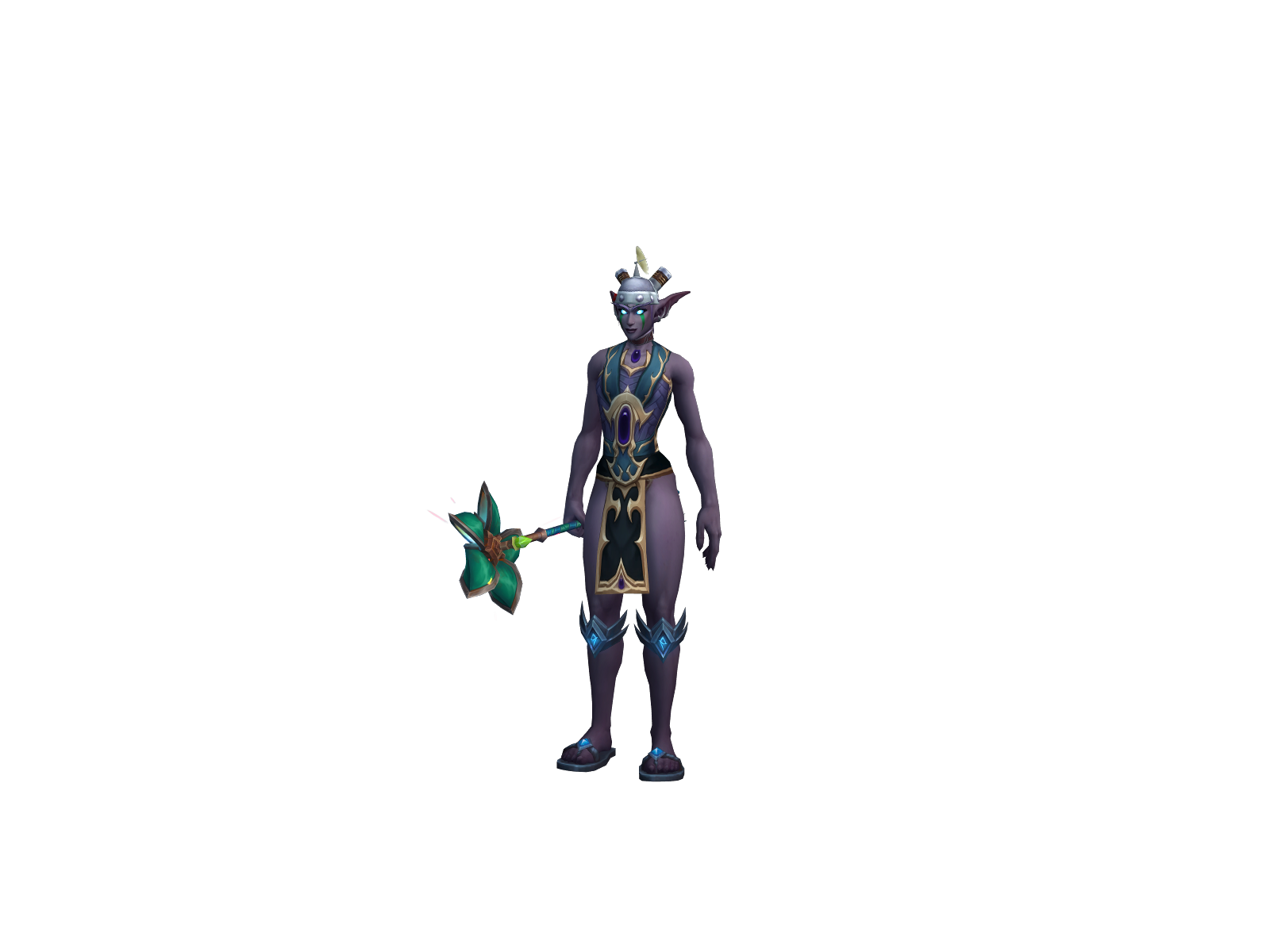 Мавышка 3D character render