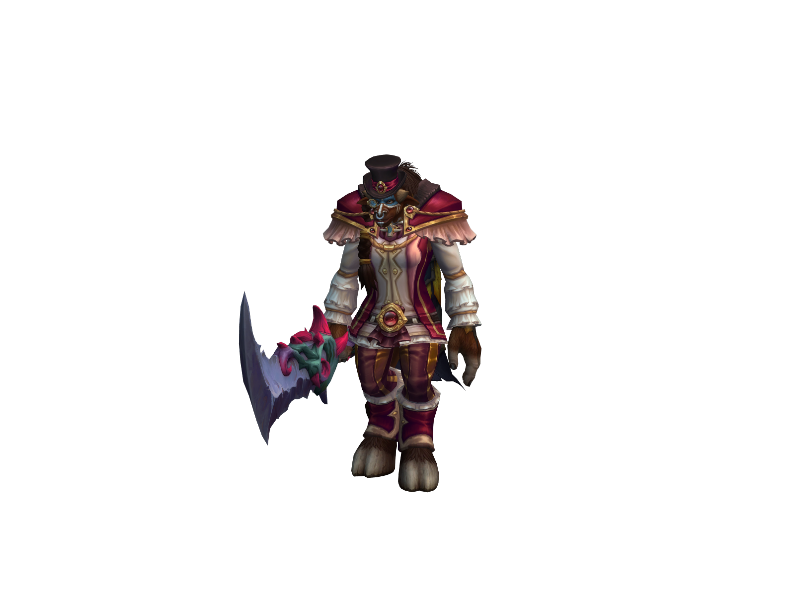 Гус 3D character render