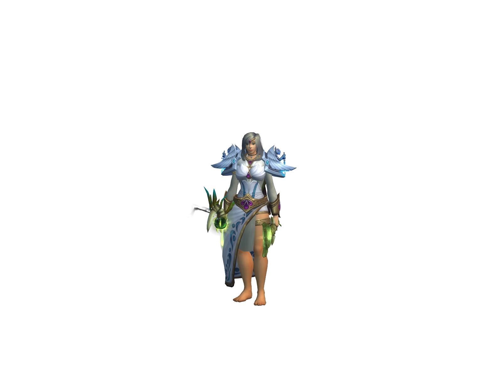 Пеппилота 3D character render