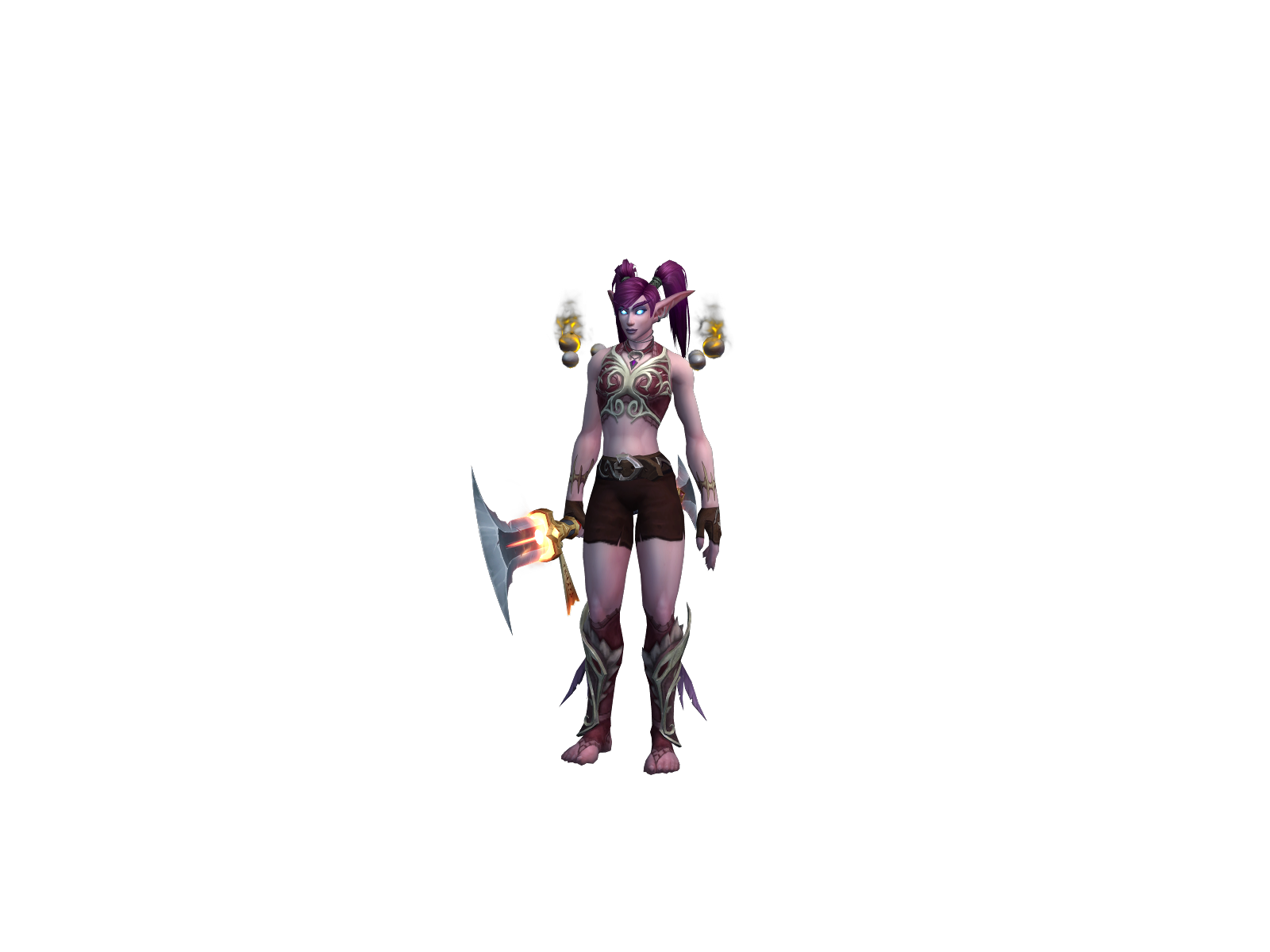 Миссмарпл 3D character render
