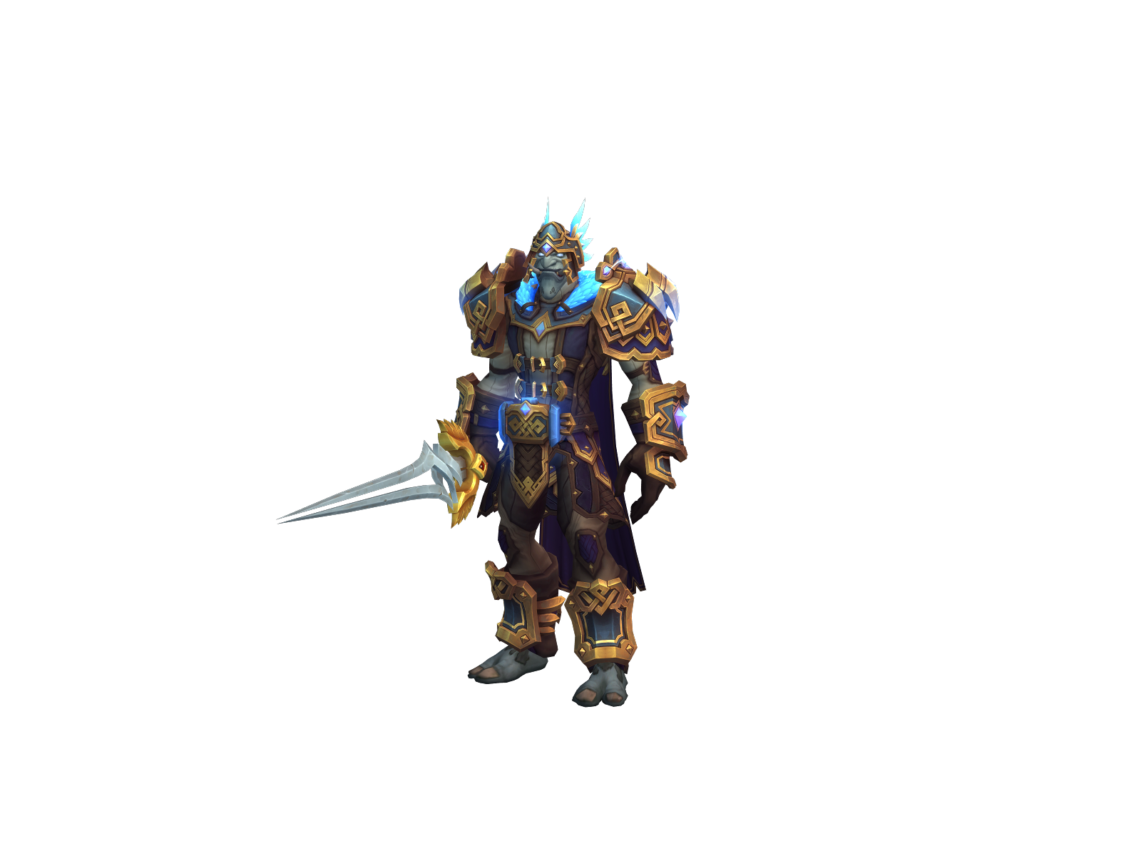 Абраксус 3D character render