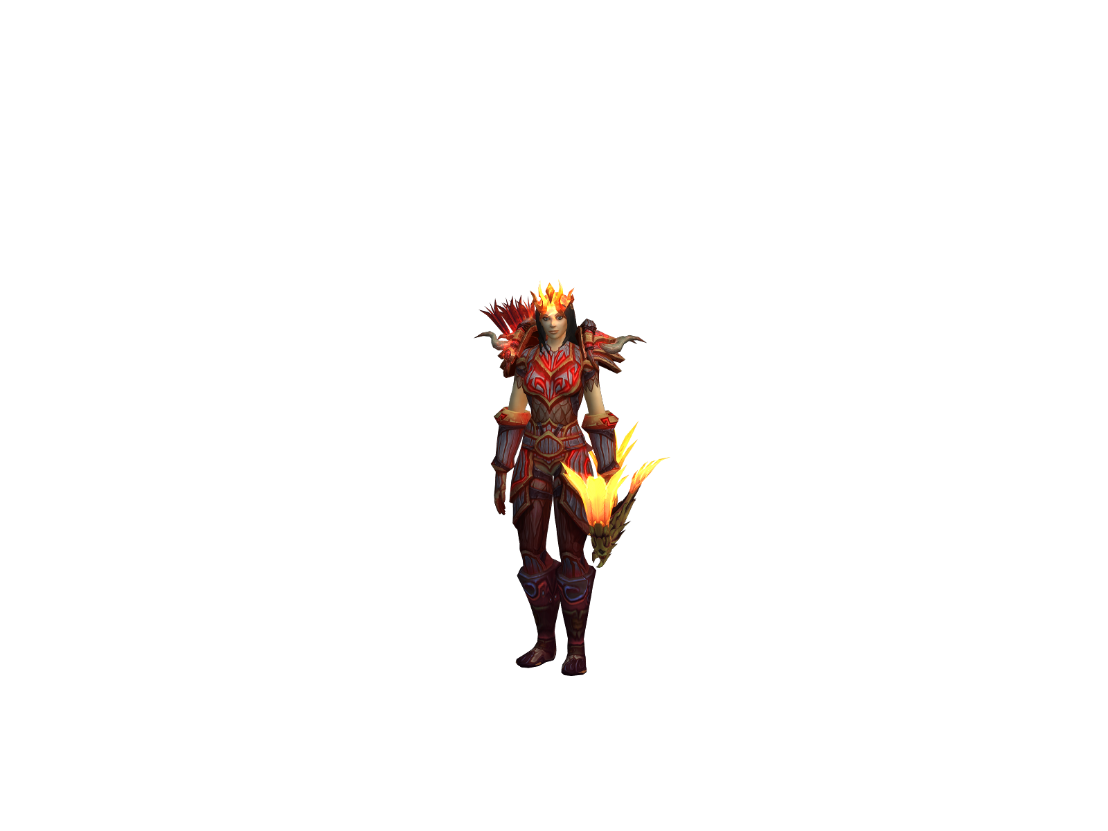 Маляра 3D character render