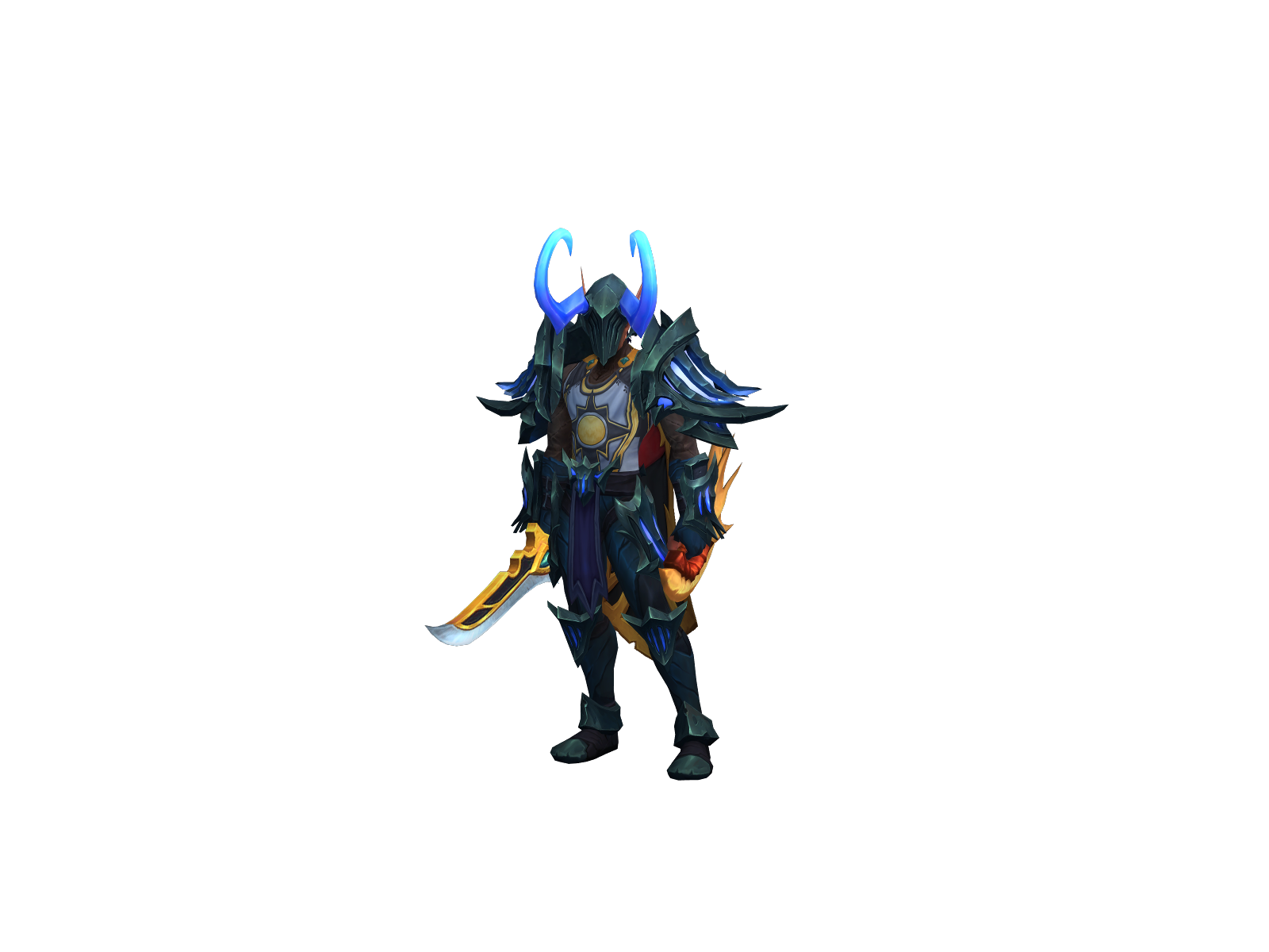 Дядяэл 3D character render