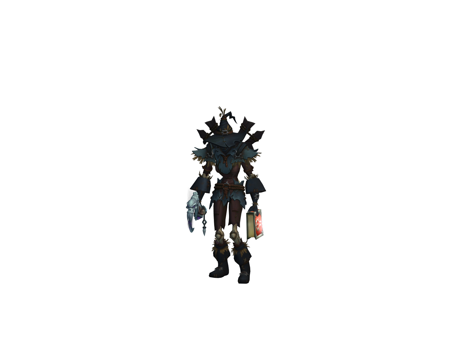 Битуну 3D character render