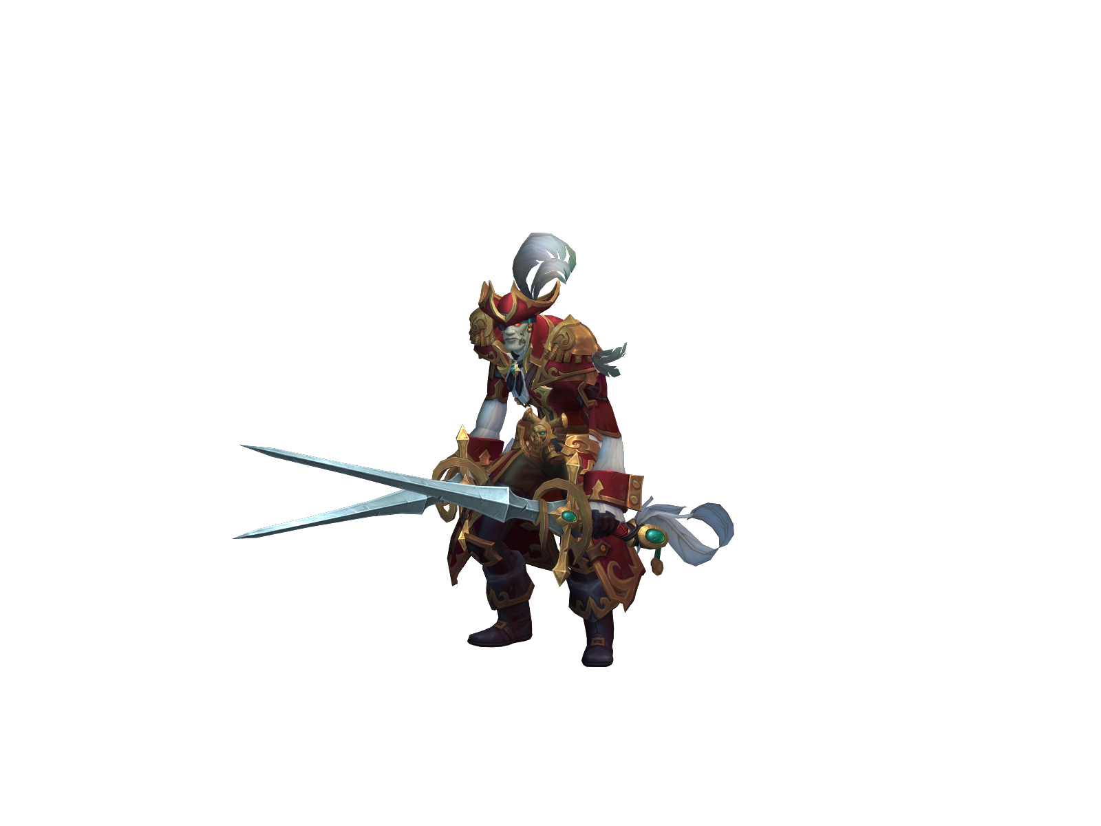 Мурион 3D character render