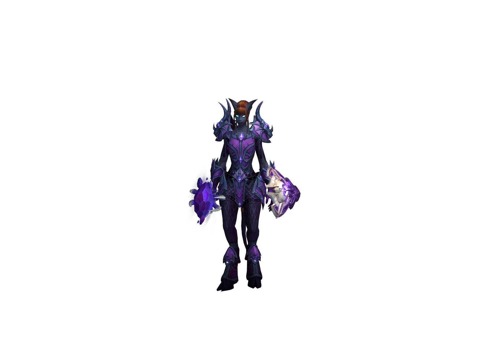 Миноку 3D character render