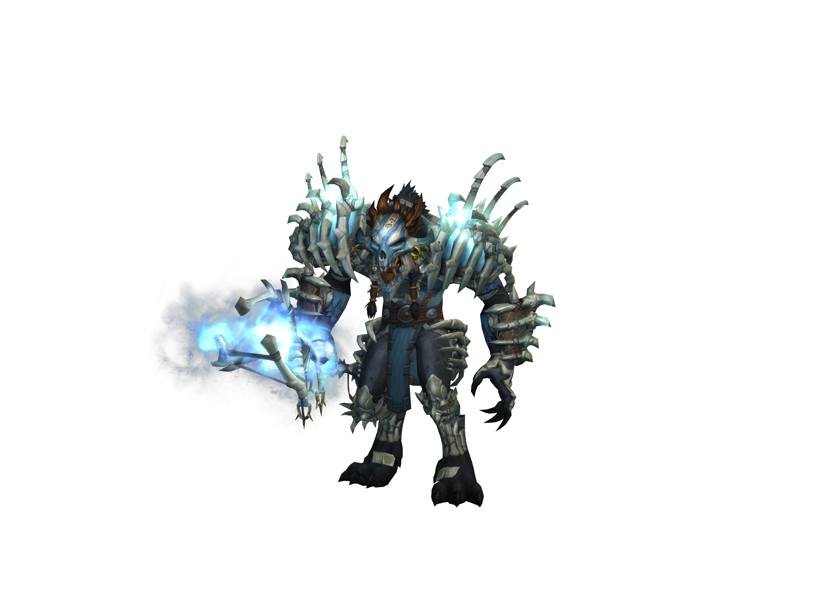 Облик 3D character render