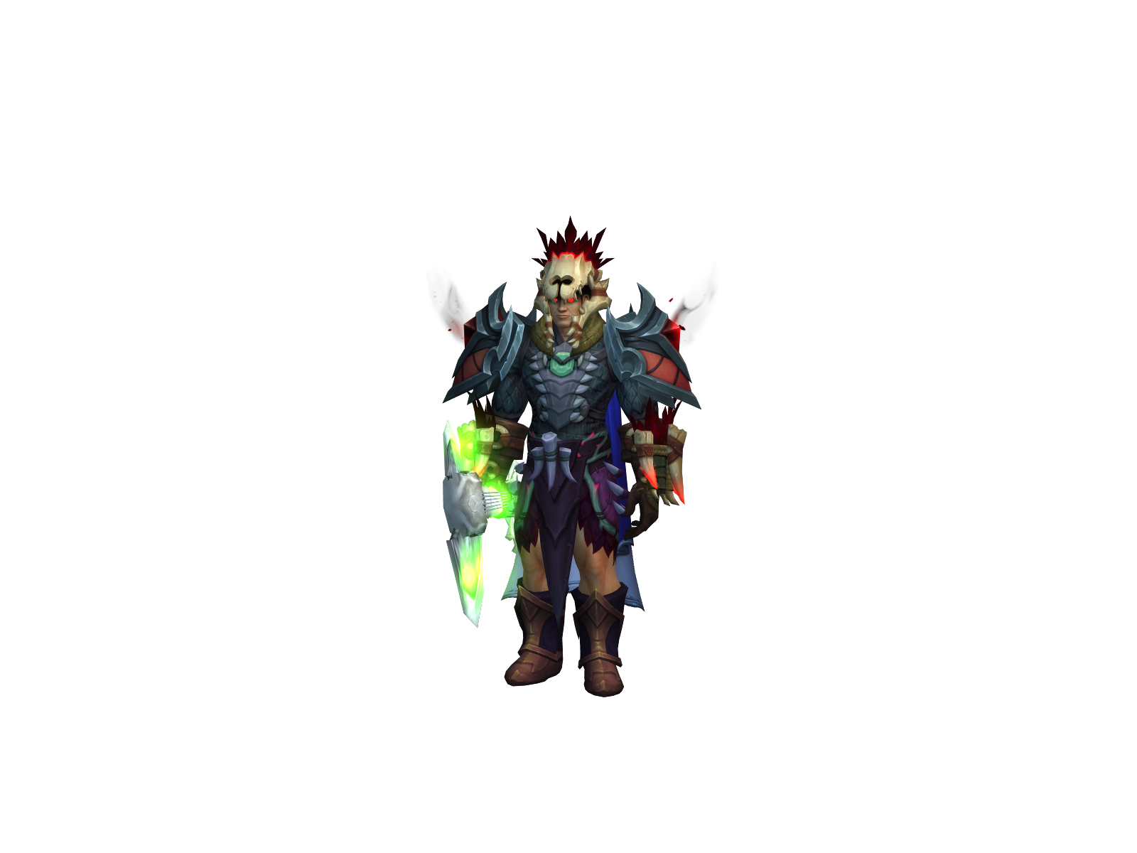 Глефард 3D character render