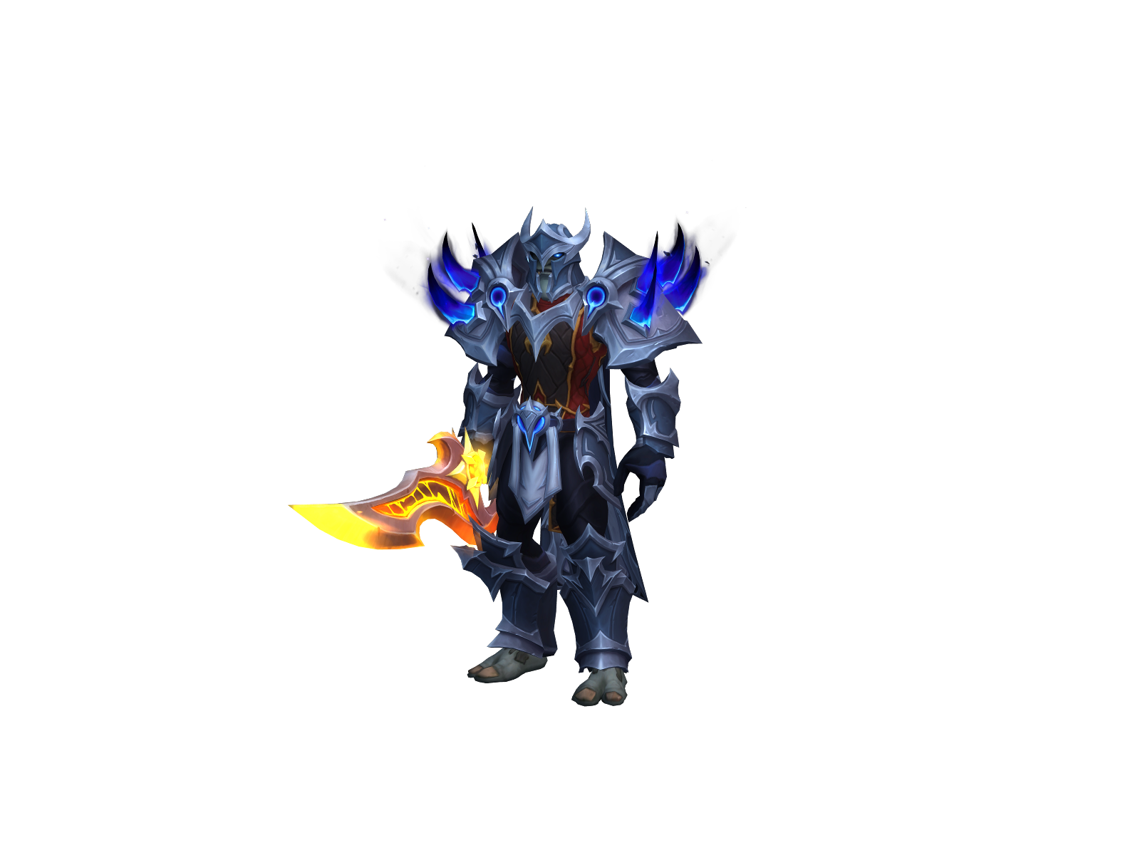 Эльфпали 3D character render