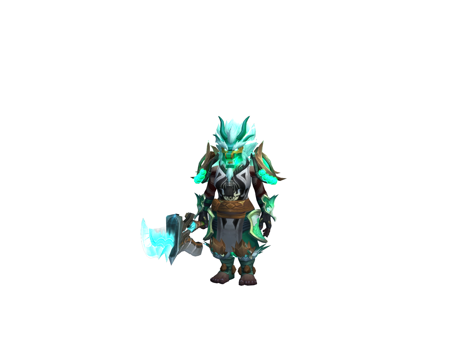 Chojî 3D character render