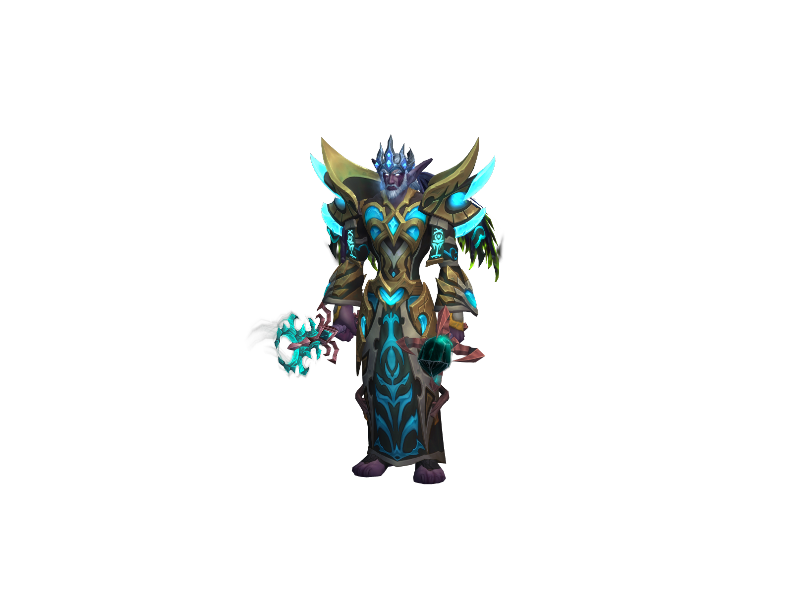 Mildren 3D character render