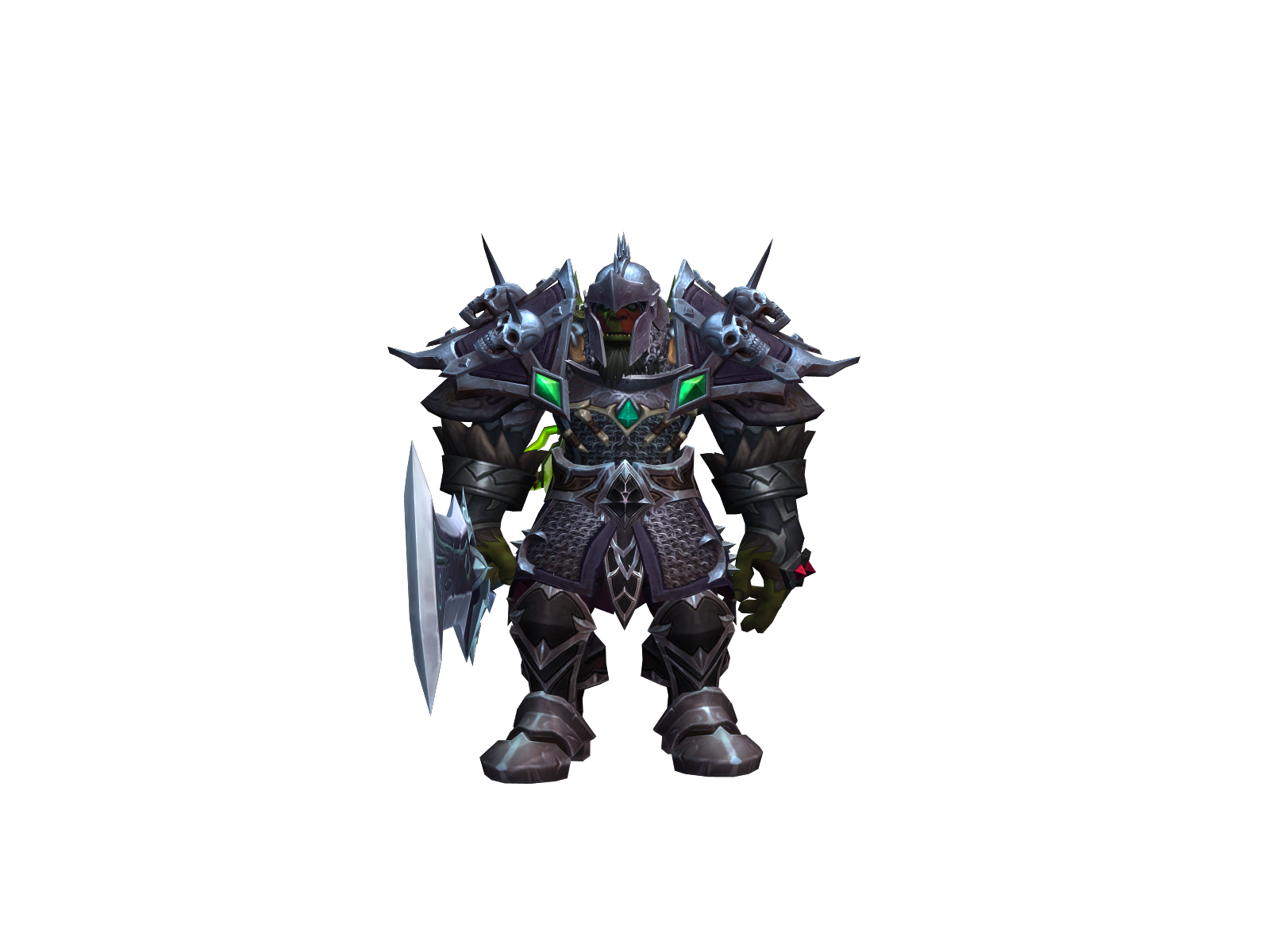 Orchuntbad 3D character render