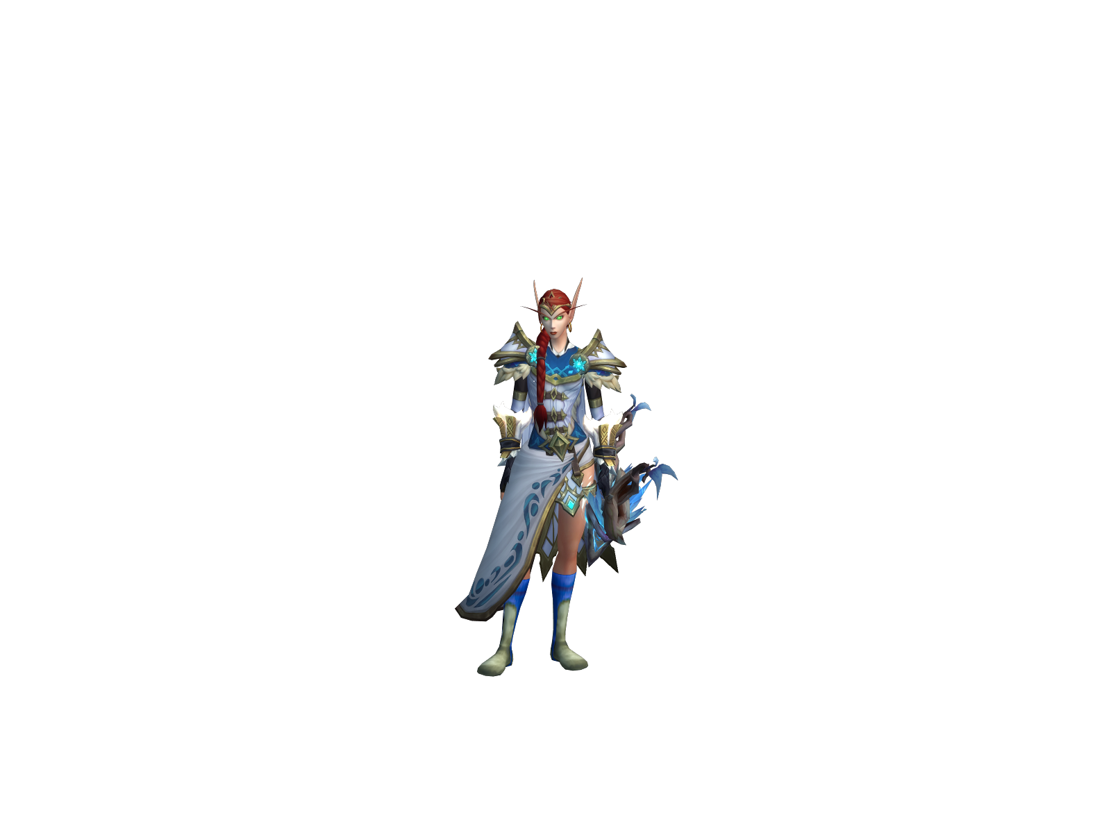 Snowbow 3D character render