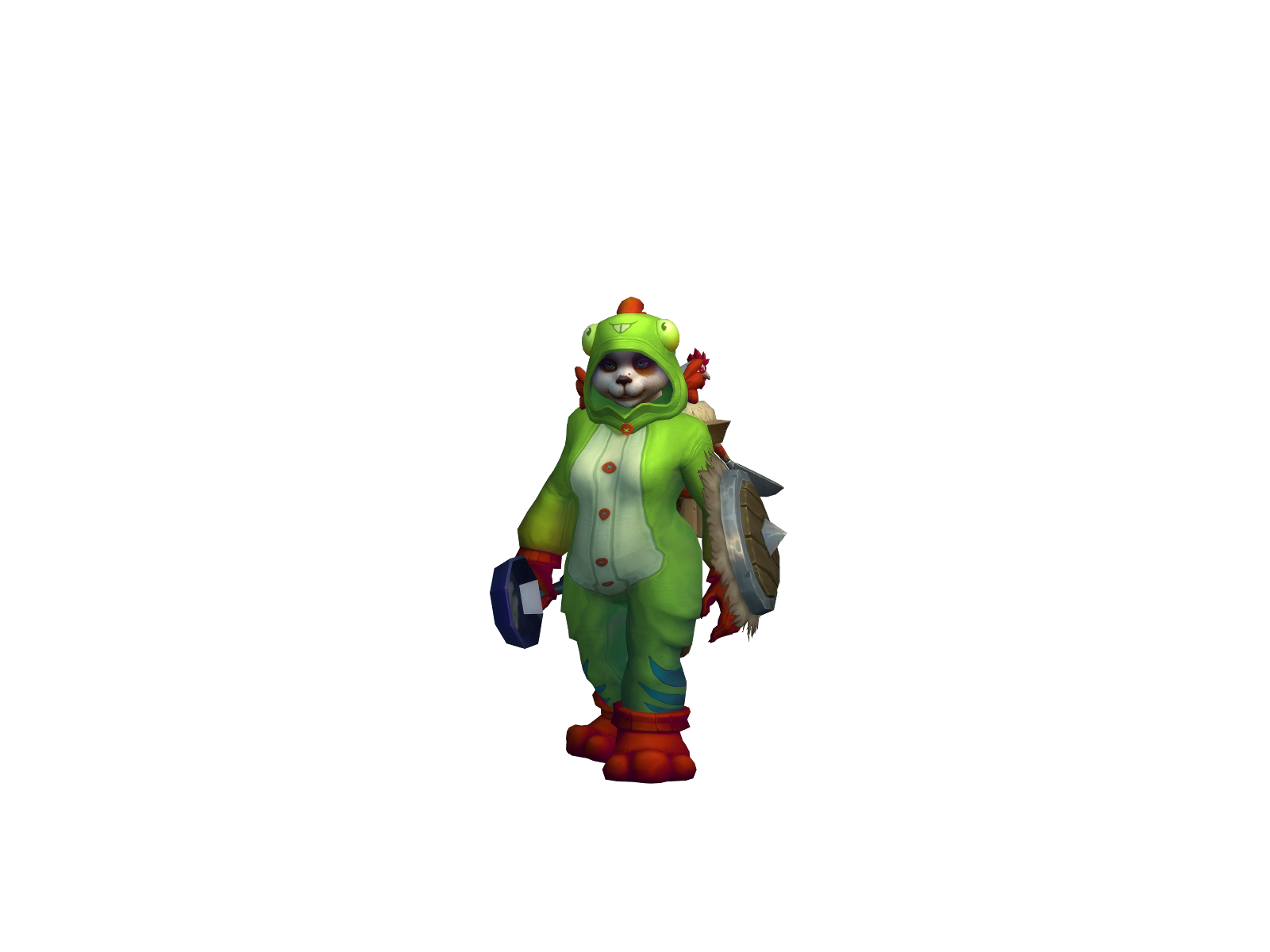 Knitzi 3D character render