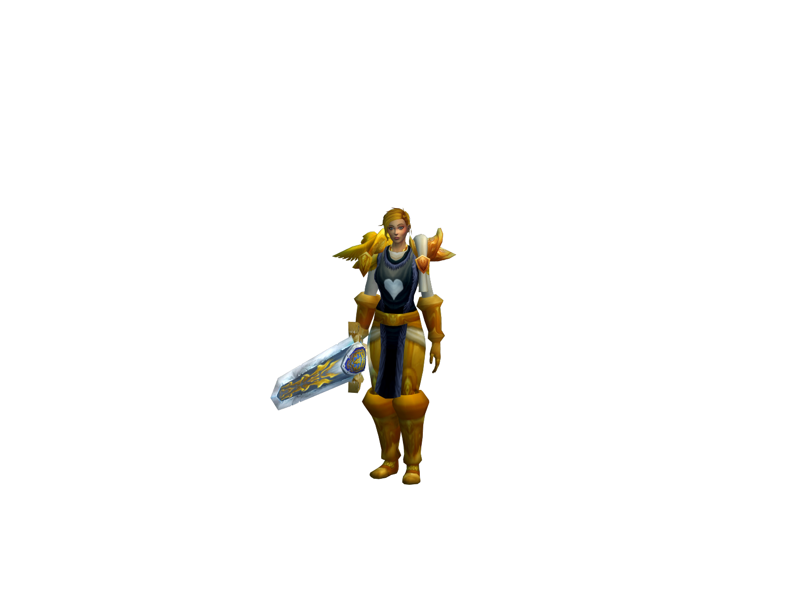 Iloveyouall 3D character render