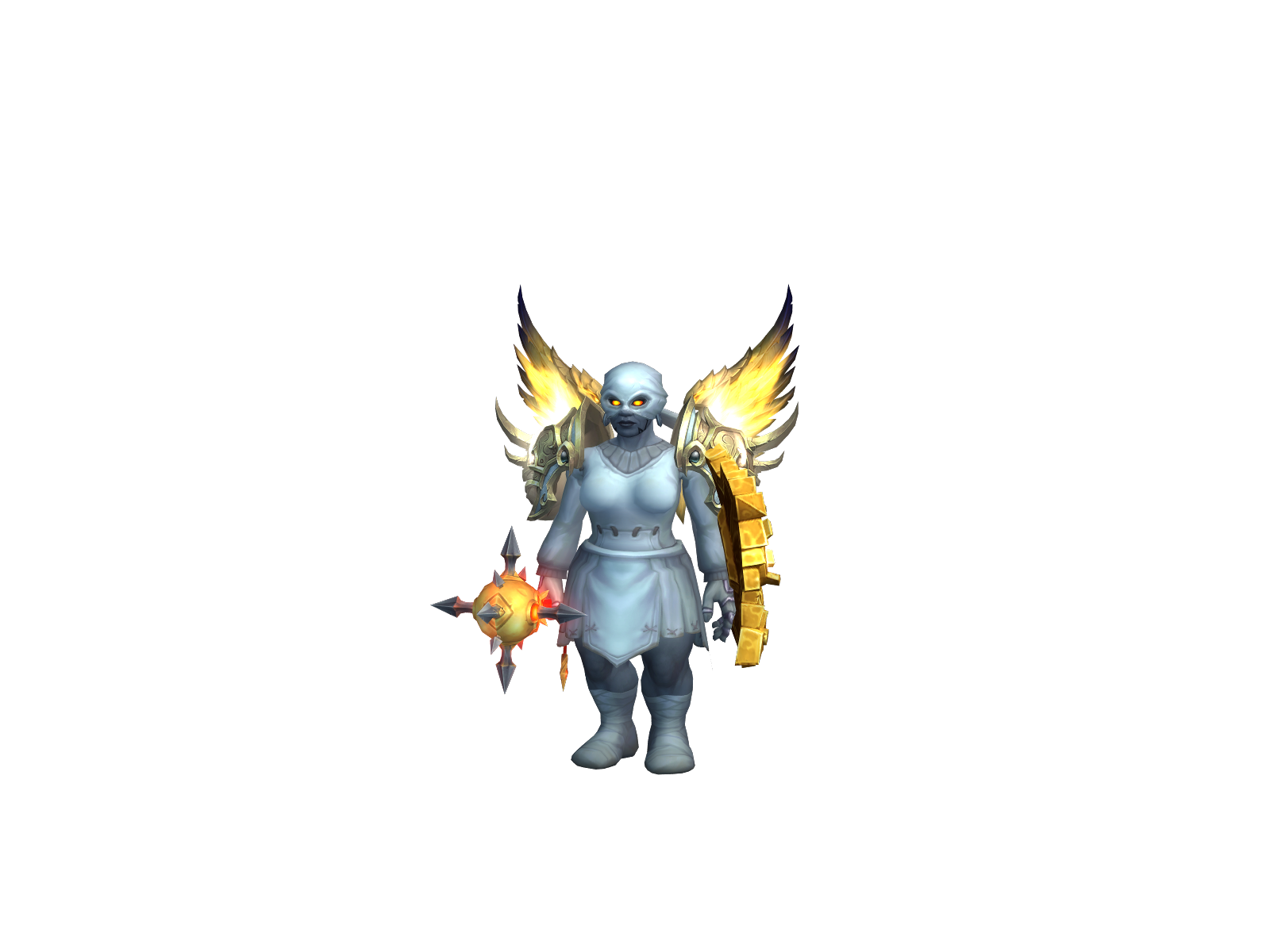 Fiuri 3D character render