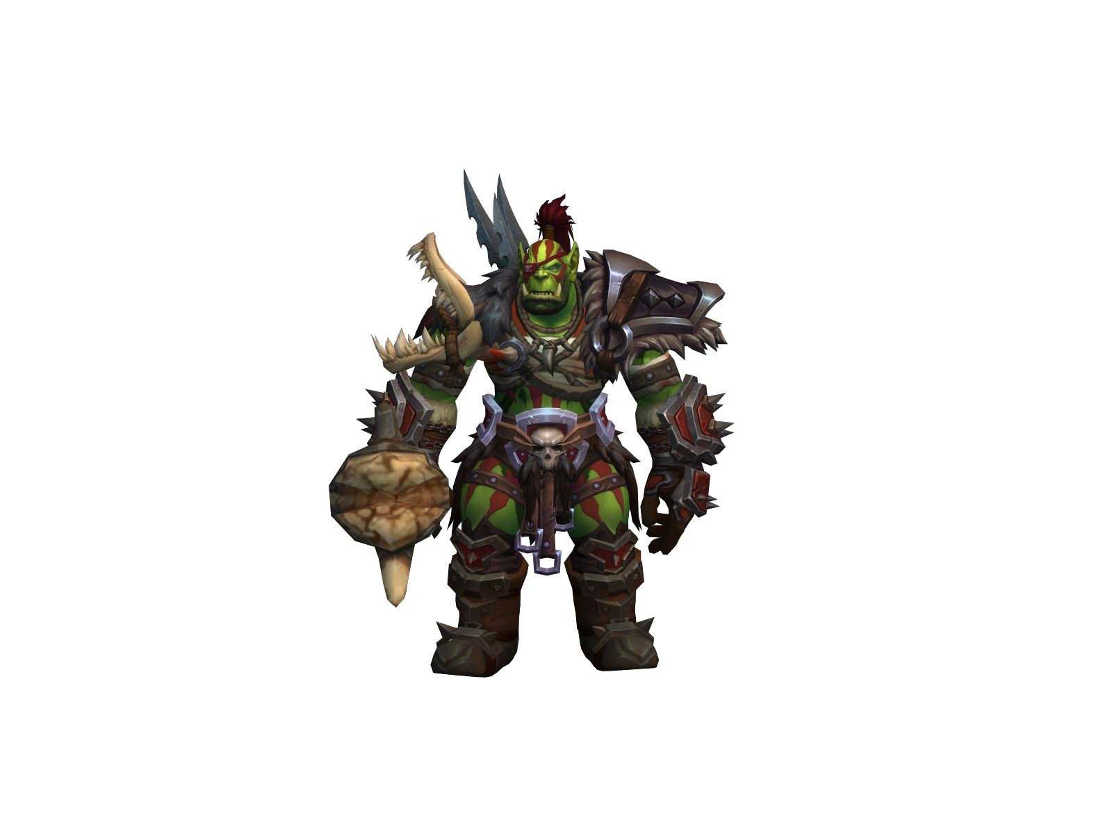 Kyrainwar 3D character render
